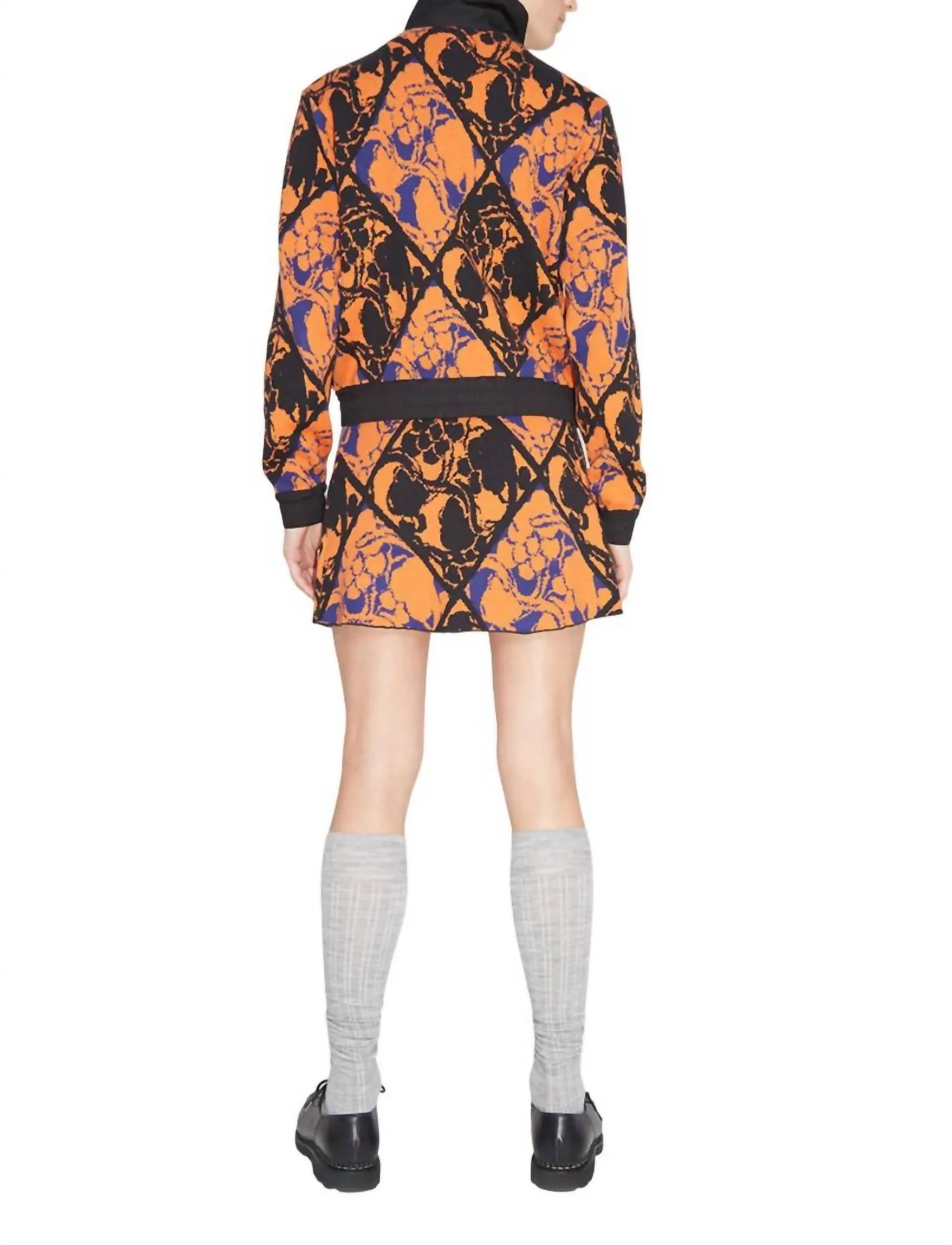 Jupe Jacquard Bailey en Orange