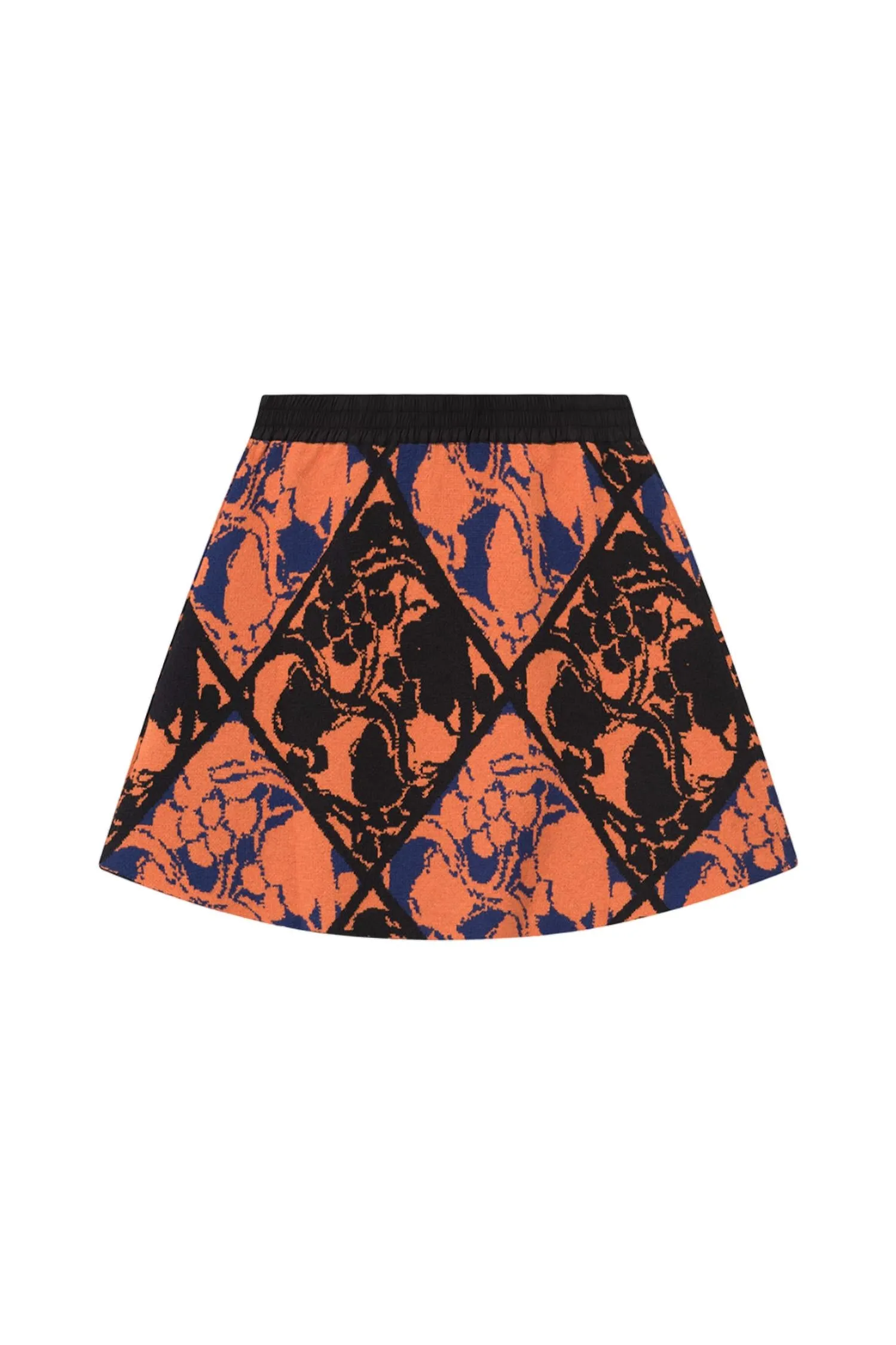 Jupe Jacquard Bailey en Orange