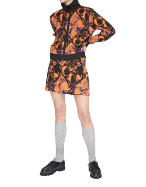 Jupe Jacquard Bailey en Orange