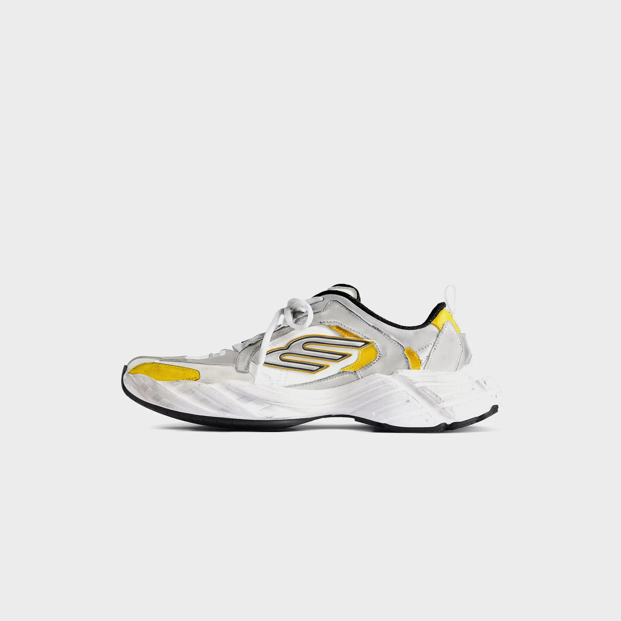 Balenciaga Monday - Light Grey / White / Yellow / Black Anti-Slip Pattern Design