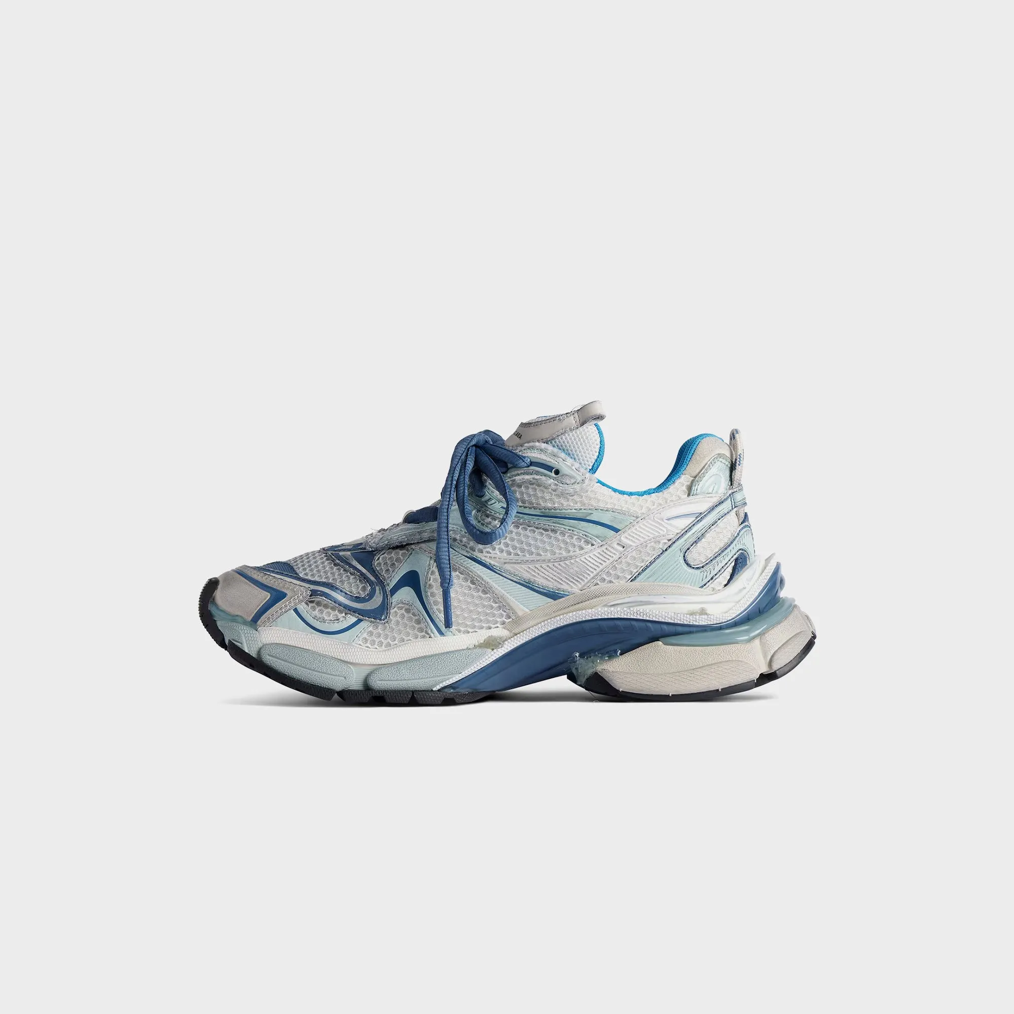 Thanksgiving Day Sale Own Every Step Balenciaga Runner 2 - White / Blue Mix / Beige