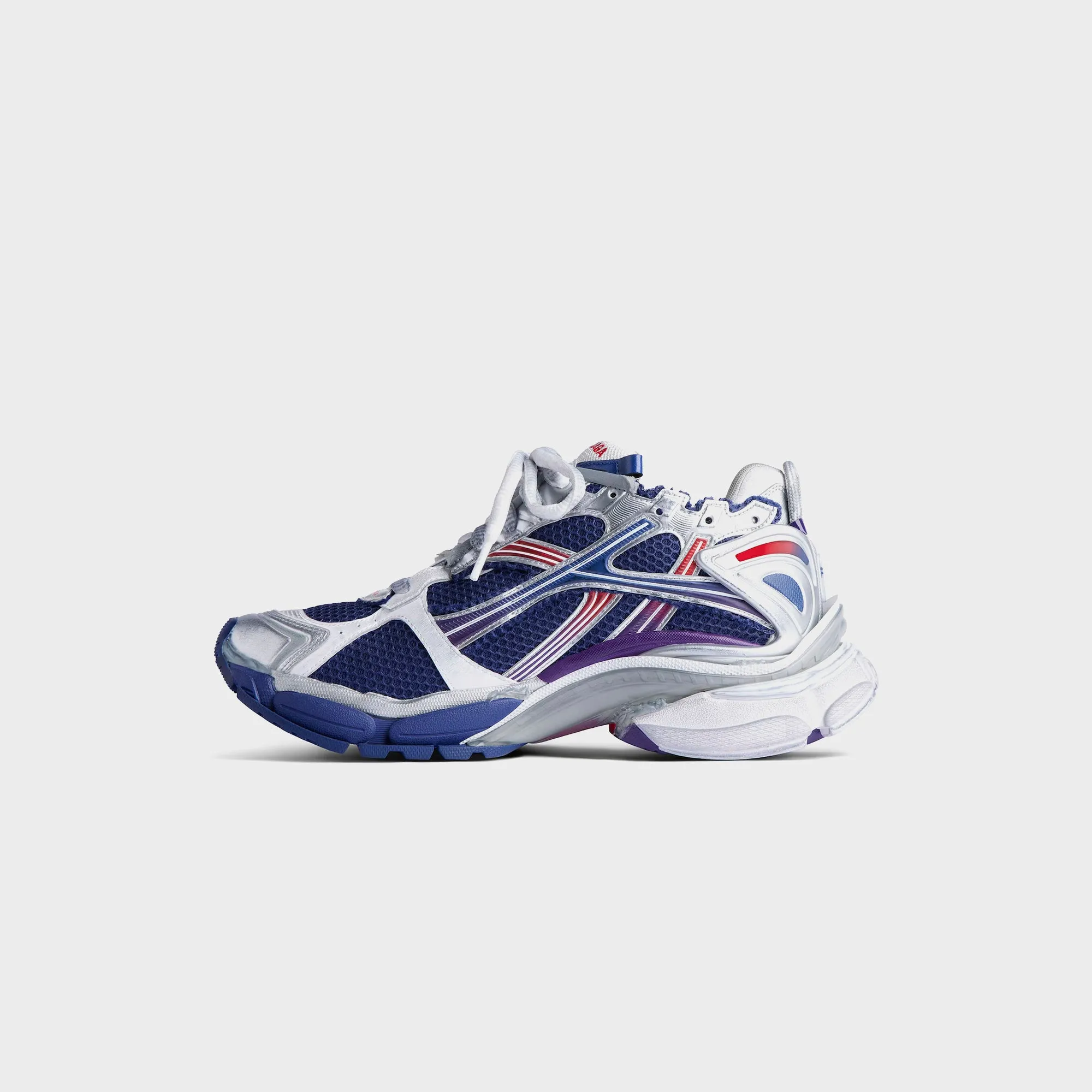 Push Beyond Limits Balenciaga Runner Gradient - Navy / Red / Grey