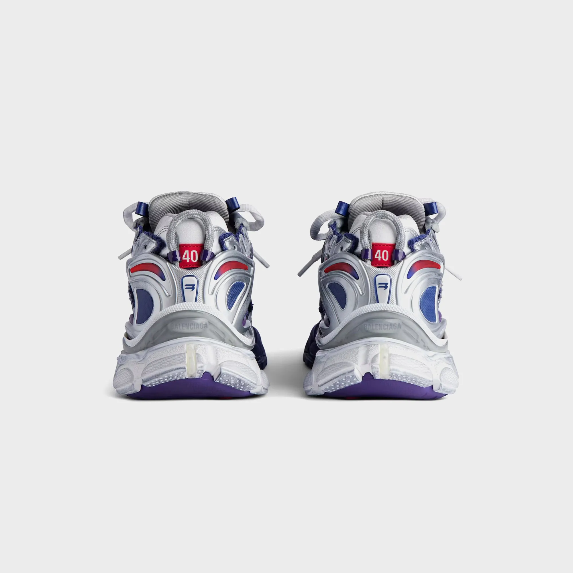 Balenciaga Runner Gradient - Navy / Red / Grey Keep Going Strong New Year's Eve Sale
