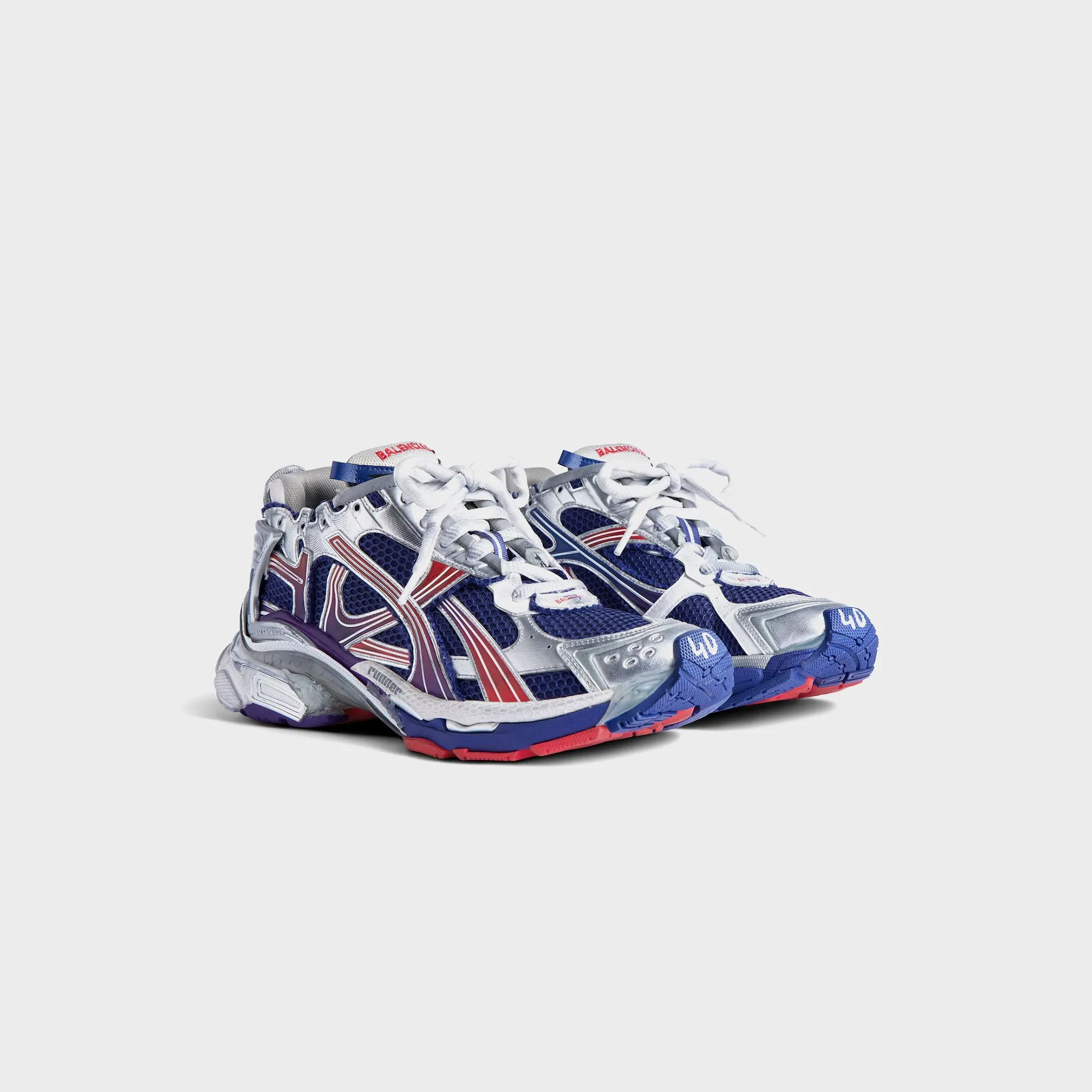 Balenciaga Runner Gradient - Navy / Red / Grey Command Attention President's Day Sale