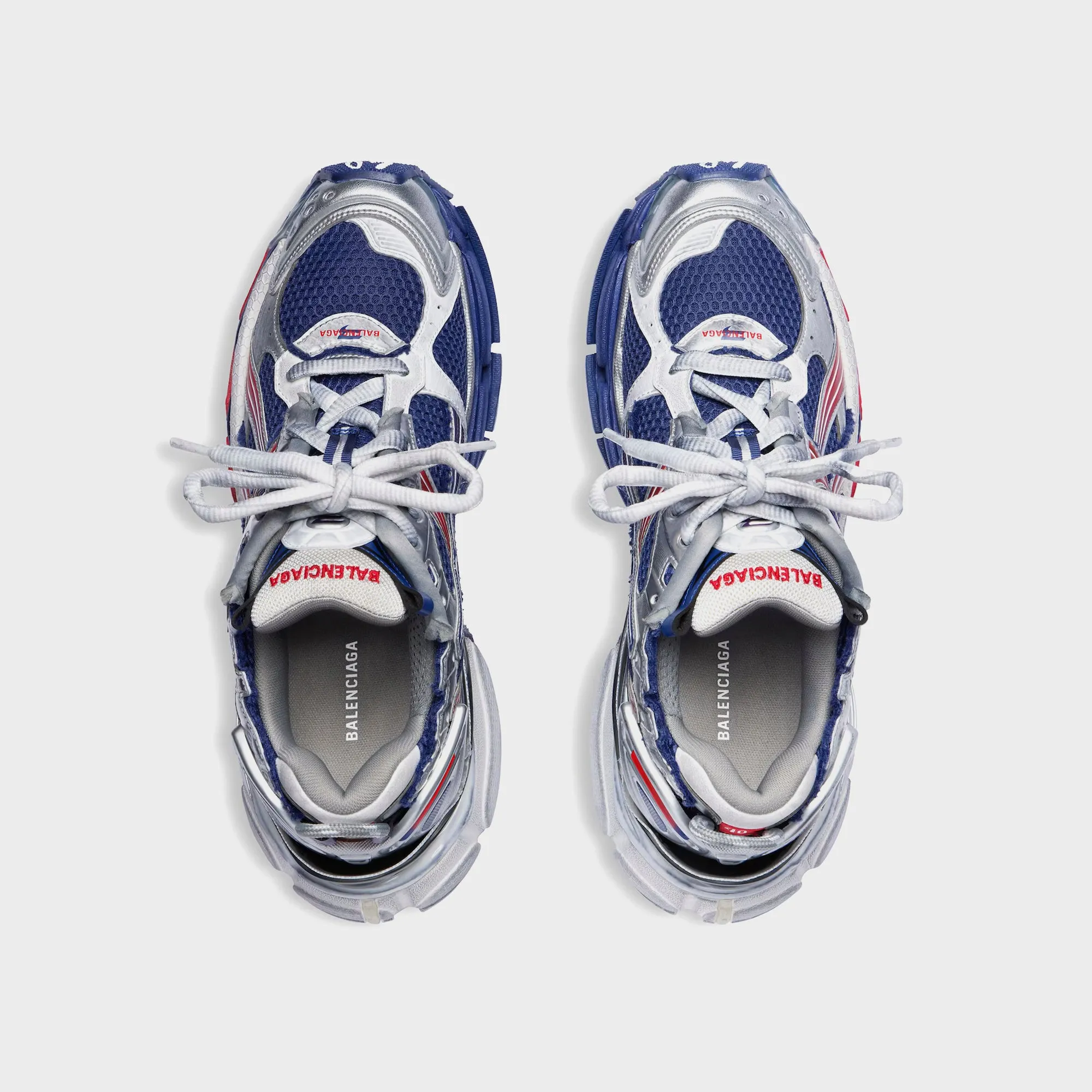 Rise Every Time Budget Friendly Balenciaga Runner Gradient - Navy / Red / Grey