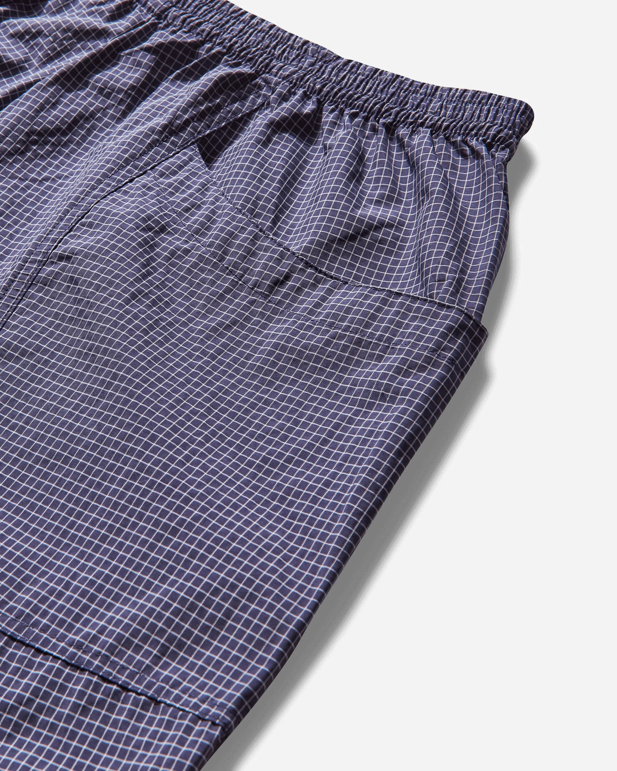 Premium Fabric Men'S Gridded Ripstop Utility Shorts