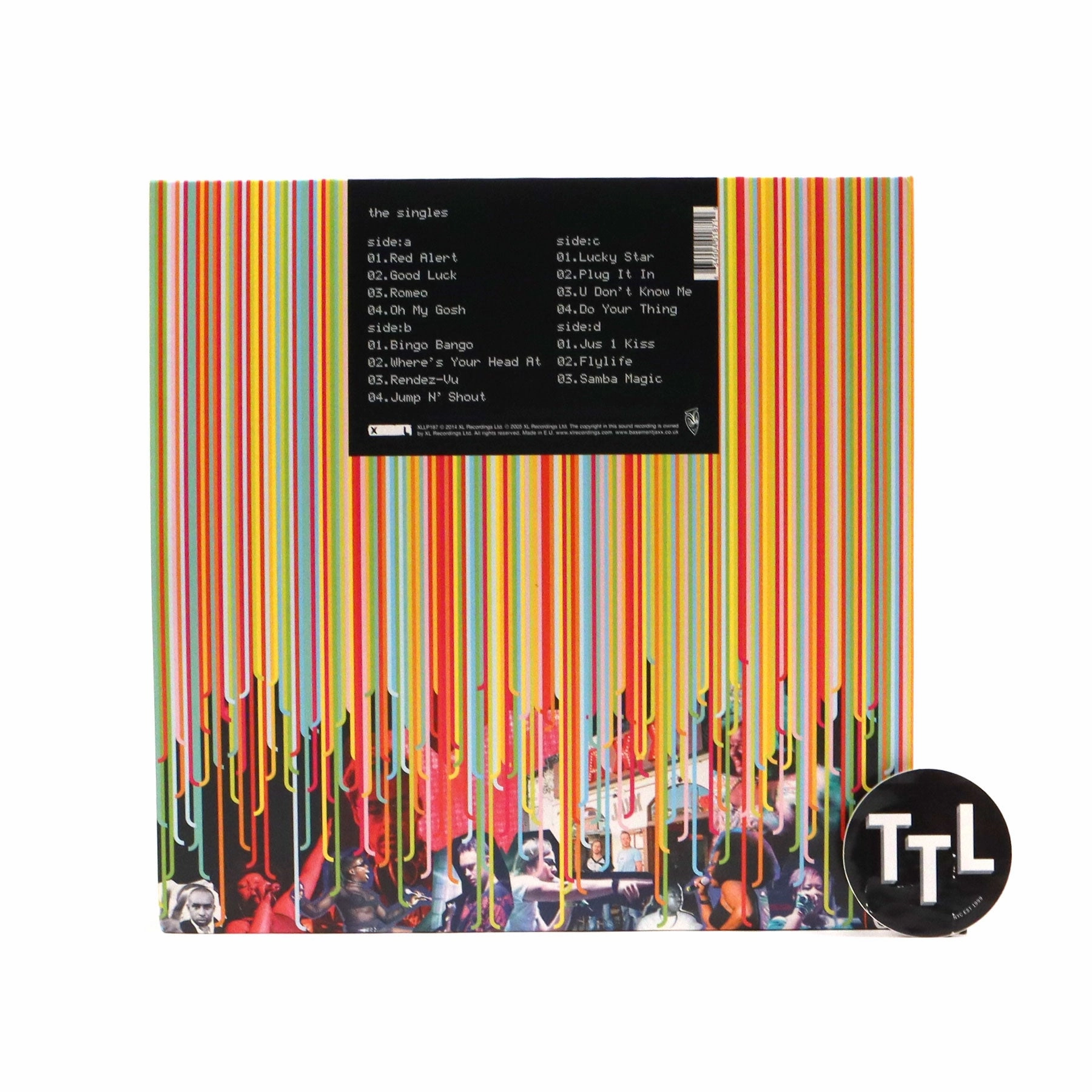Basement Jaxx: The Singles (Colored Vinyl) Vinyl 2LP