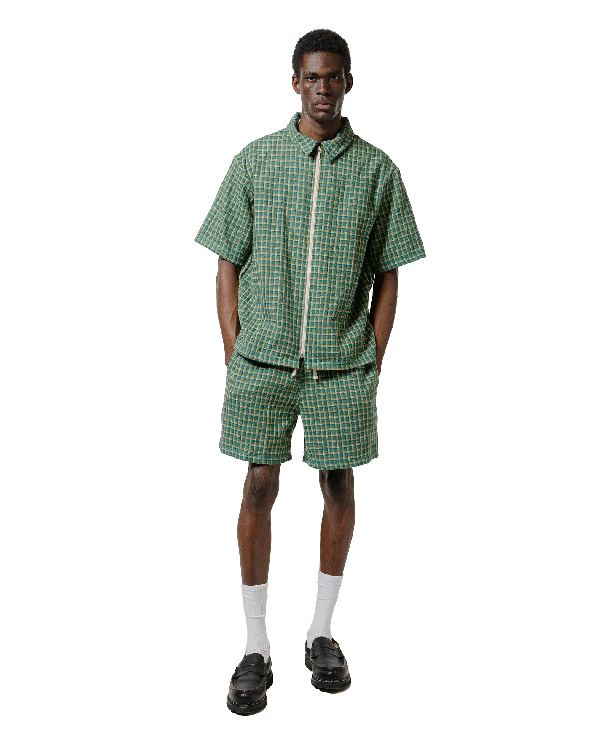Whale Dauntless Bather Garden Check Tour Short