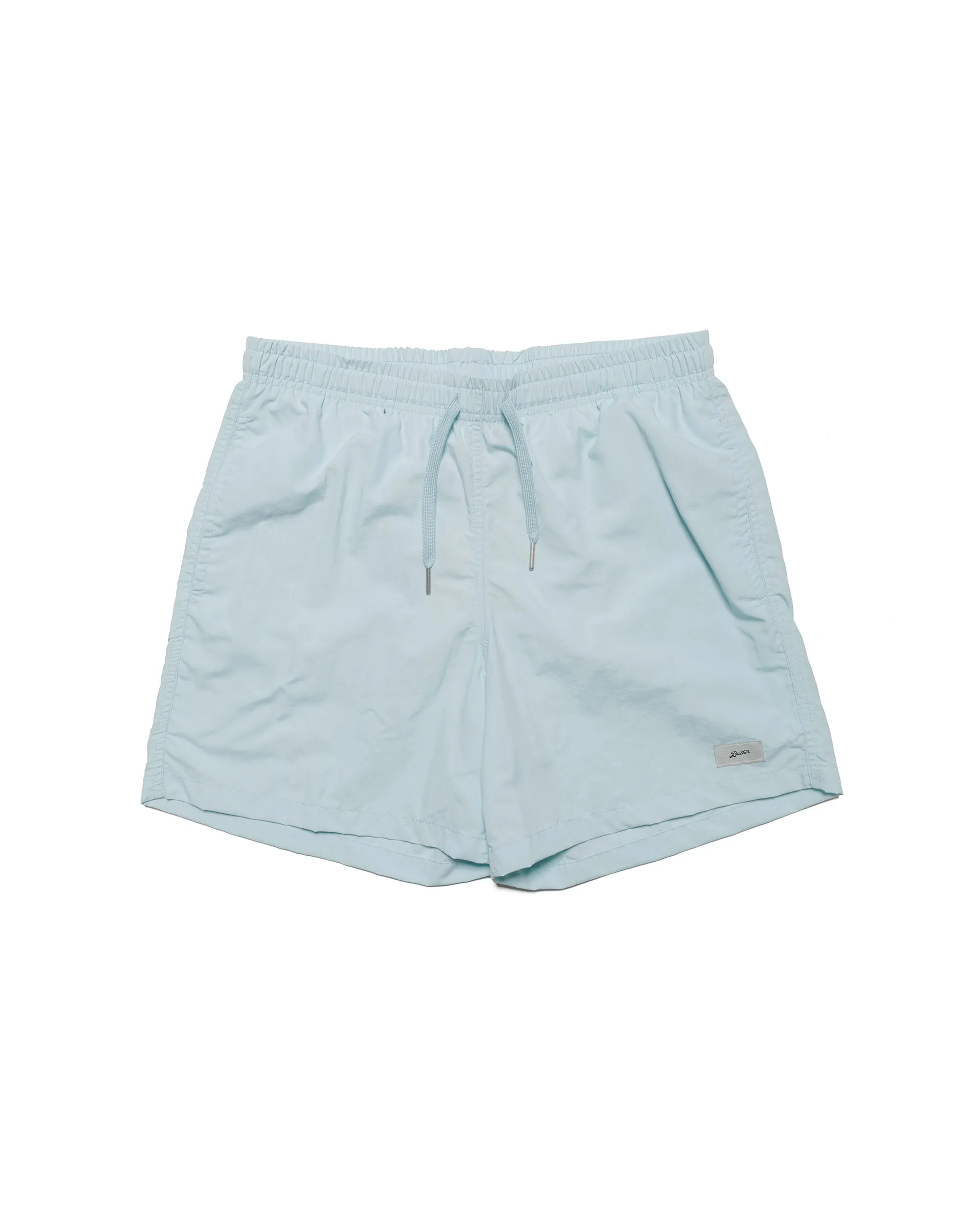 Accessorizing Anti - Unfair Bather Solid Baby Blue Swim Trunk