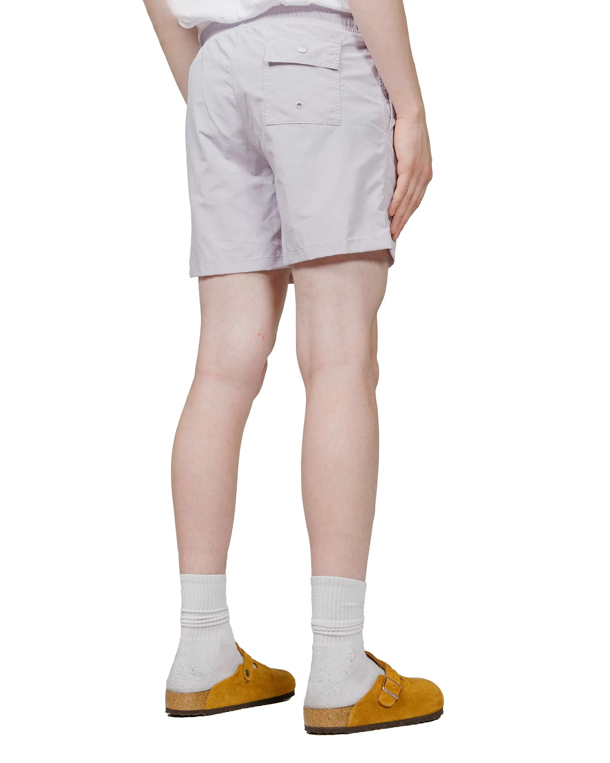 Harrington Jacket Bather Solid Lavender Swim Trunk
