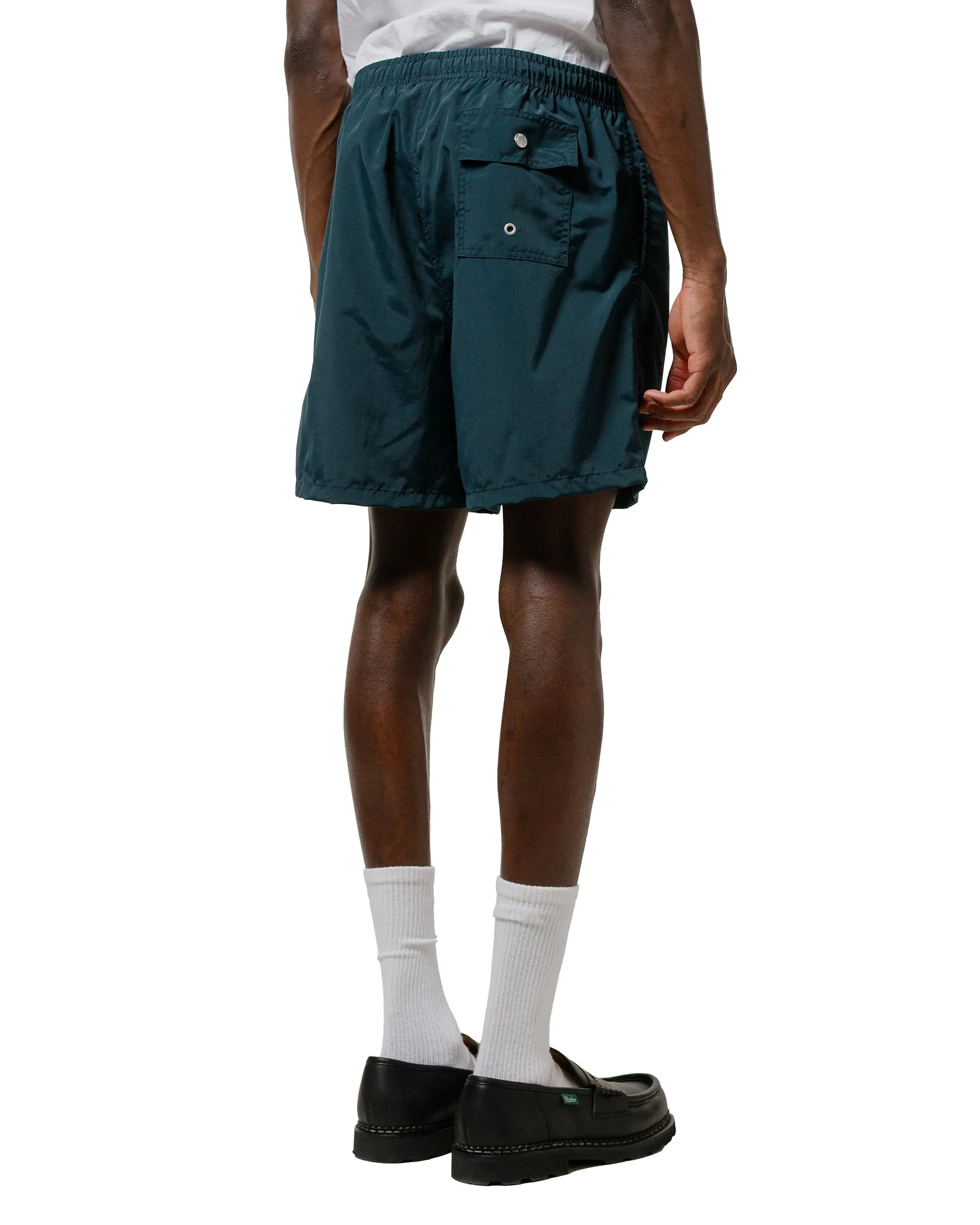 Bather Solid Navy Swim Trunk WindproofStrap