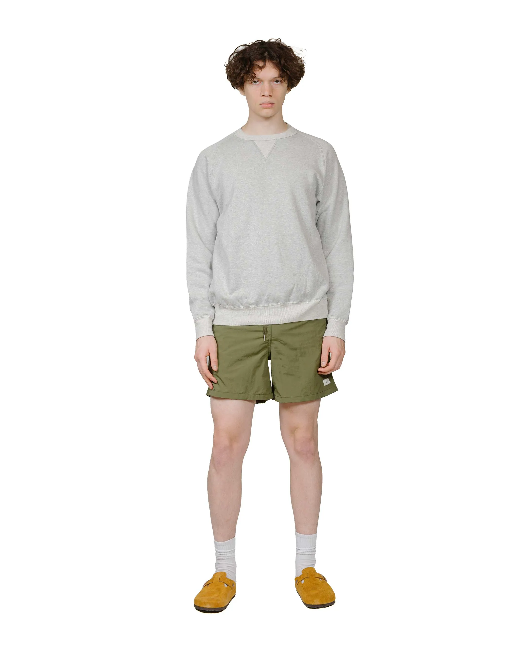 Bather Solid Olive Swim Trunk Hypo - Allergenic Stretch Factor