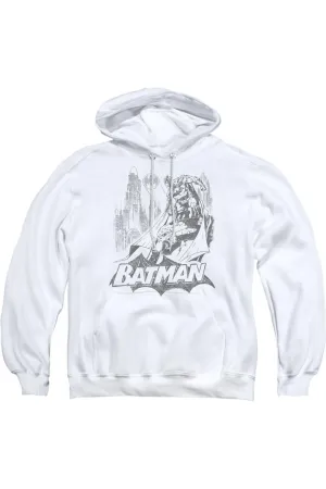 Pull à capuche adulte Batman - Croquis de chauve-souris