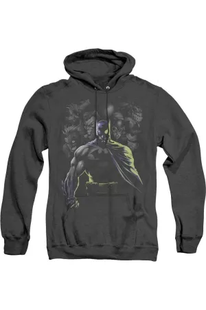 Pull à capuche adulte Batman Villains Unleashed en molleton