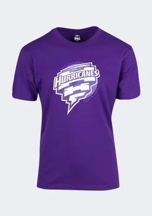 Bbl Hobart Hurricanes Adults Logo Tee Pet Store Comfortable Elegant Wear