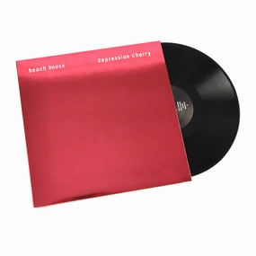 Beach House: Depression Cherry (Chrome Red Cover) Vinyl LP hi-fi soundproof solution,hi-fi wall mount speakers,hi-fi ceiling speakers