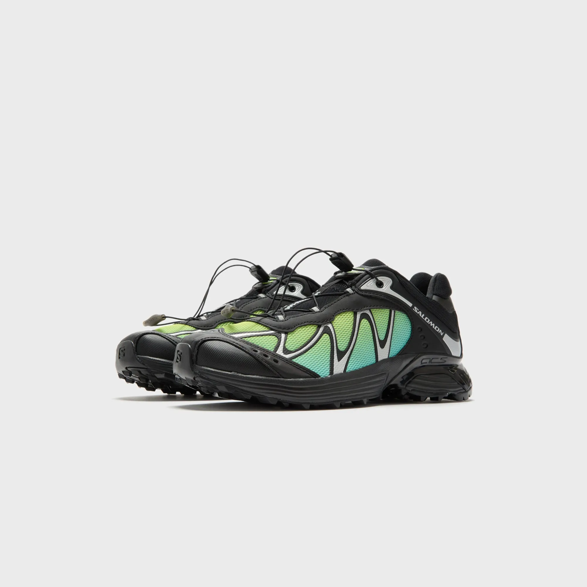 Salomon Xt-Whisper - Black / Iced Aqua / Silver Ergonomic Straps Footwear