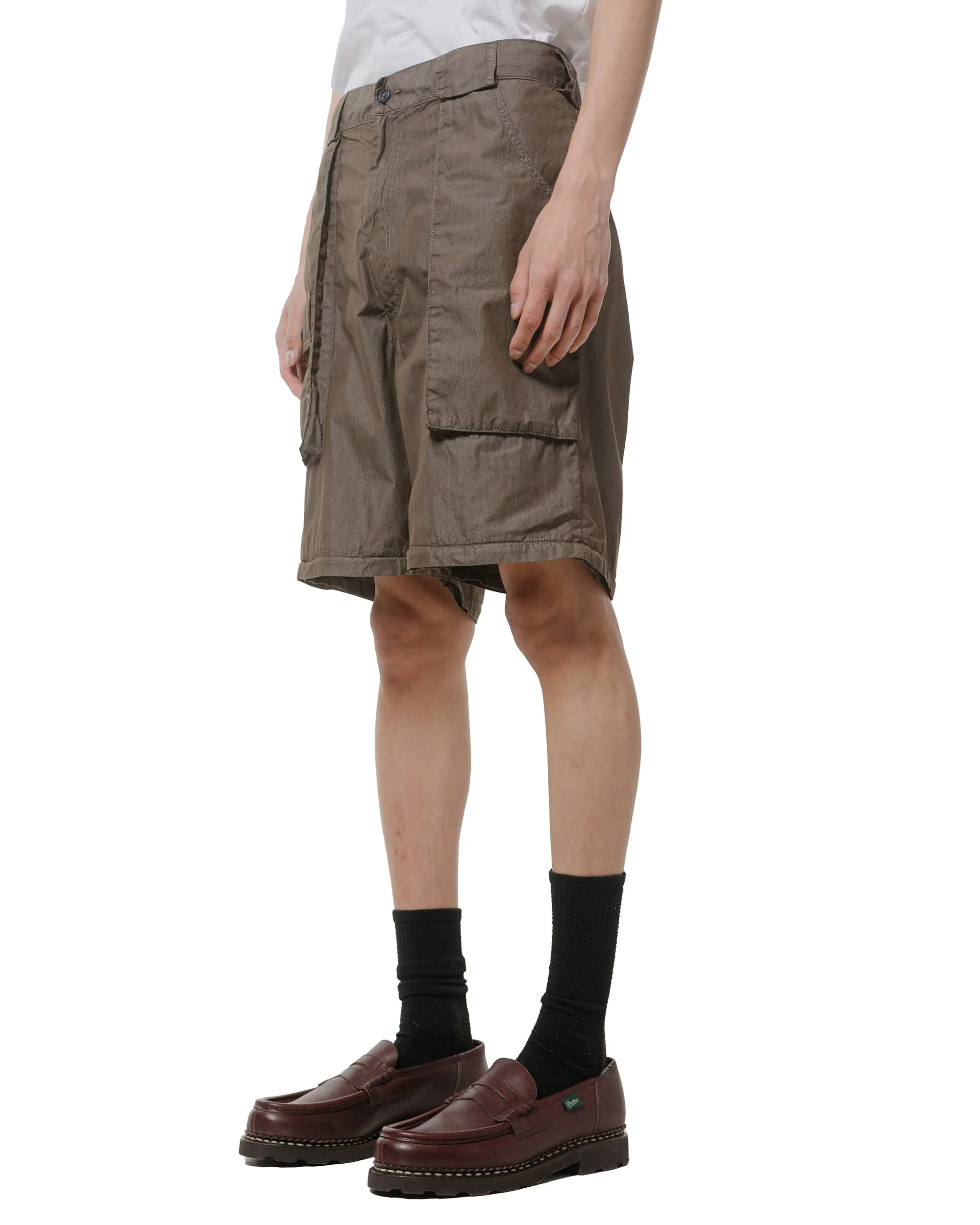 Beams Plus Bush Pants Ii Co/Ny Garment Dye Charcoal Anti-Software Pollution Comfortable Olfactory