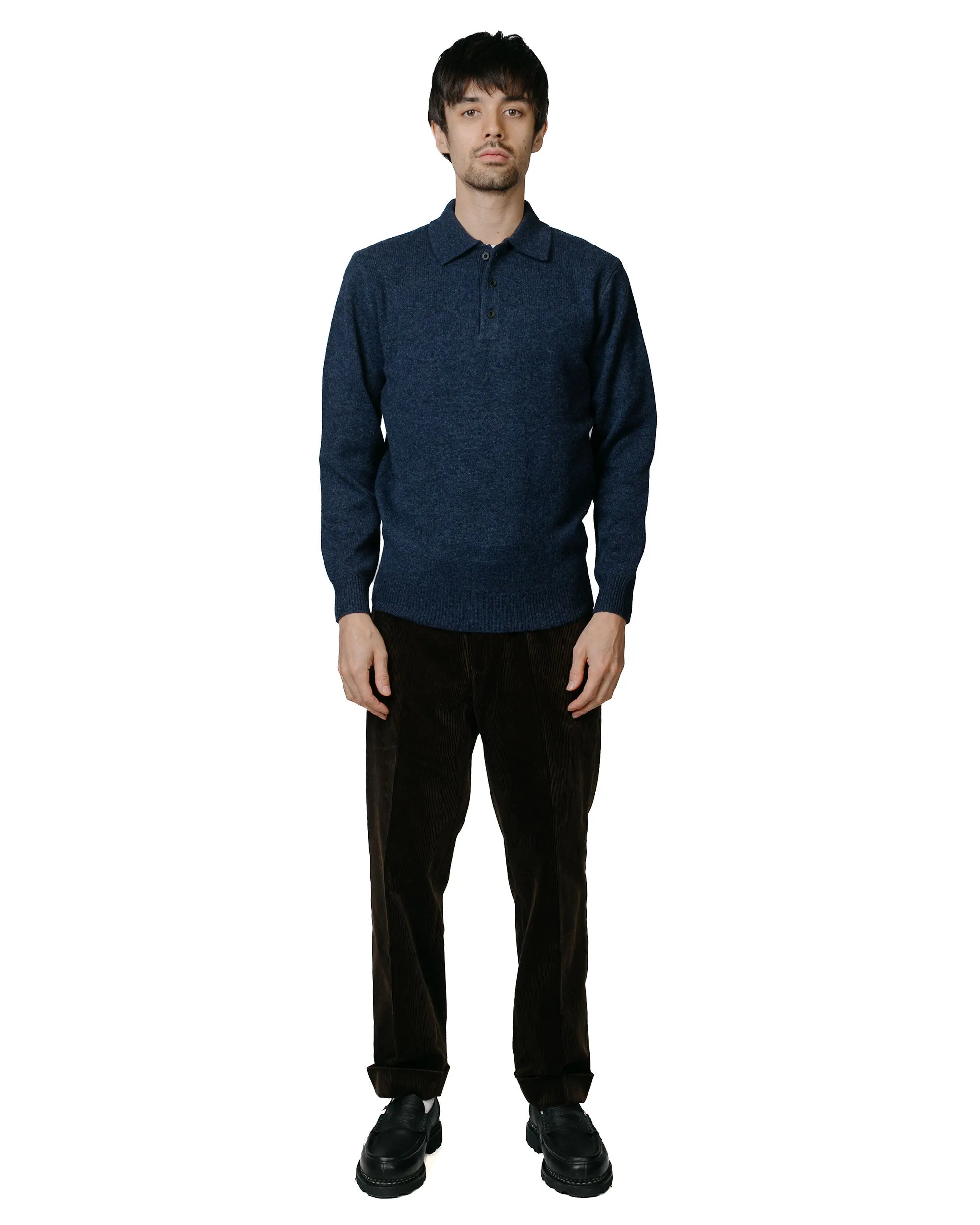 High Quality Comfortable Ball Beams Plus Ivy Trousers Ankle-Cut Corduroy Dark Brown