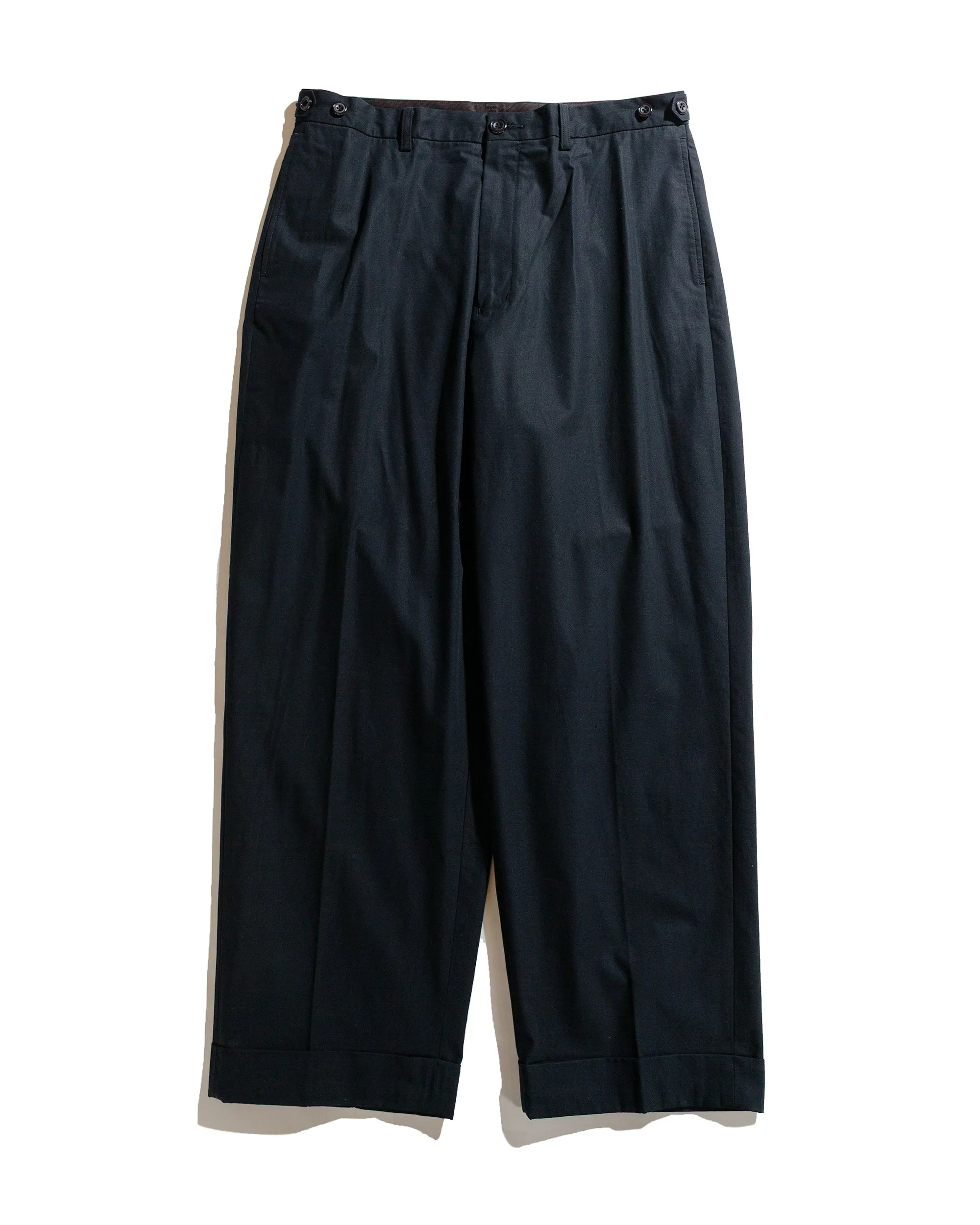 Freezer Eco - Friendly Feature Beams Plus Ivy Trousers Wide High Density Cotton Navy