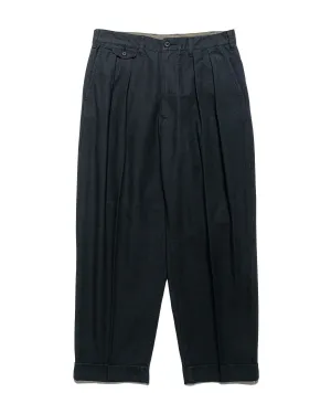 High Performance Beams Plus Lost & Found 2Pleats Cotton Ripstop Black