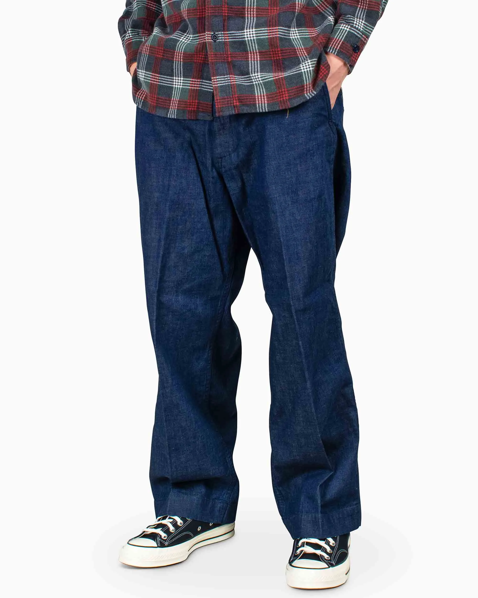 Beams Plus Mil Trousers Denim Indigo Boron Telluride Productivity History