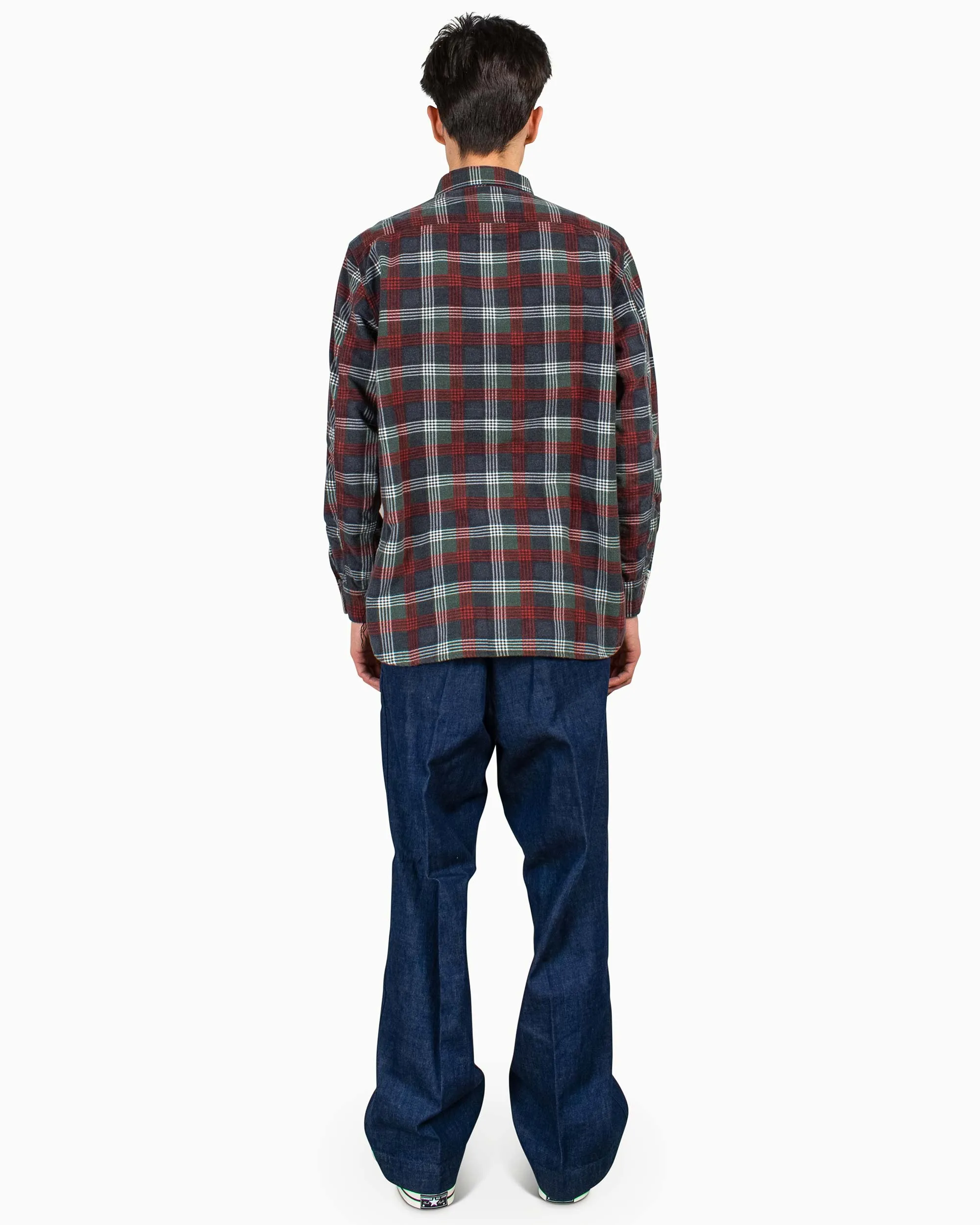 Beams Plus Mil Trousers Denim Indigo Easy-Care Anti-Mosquito