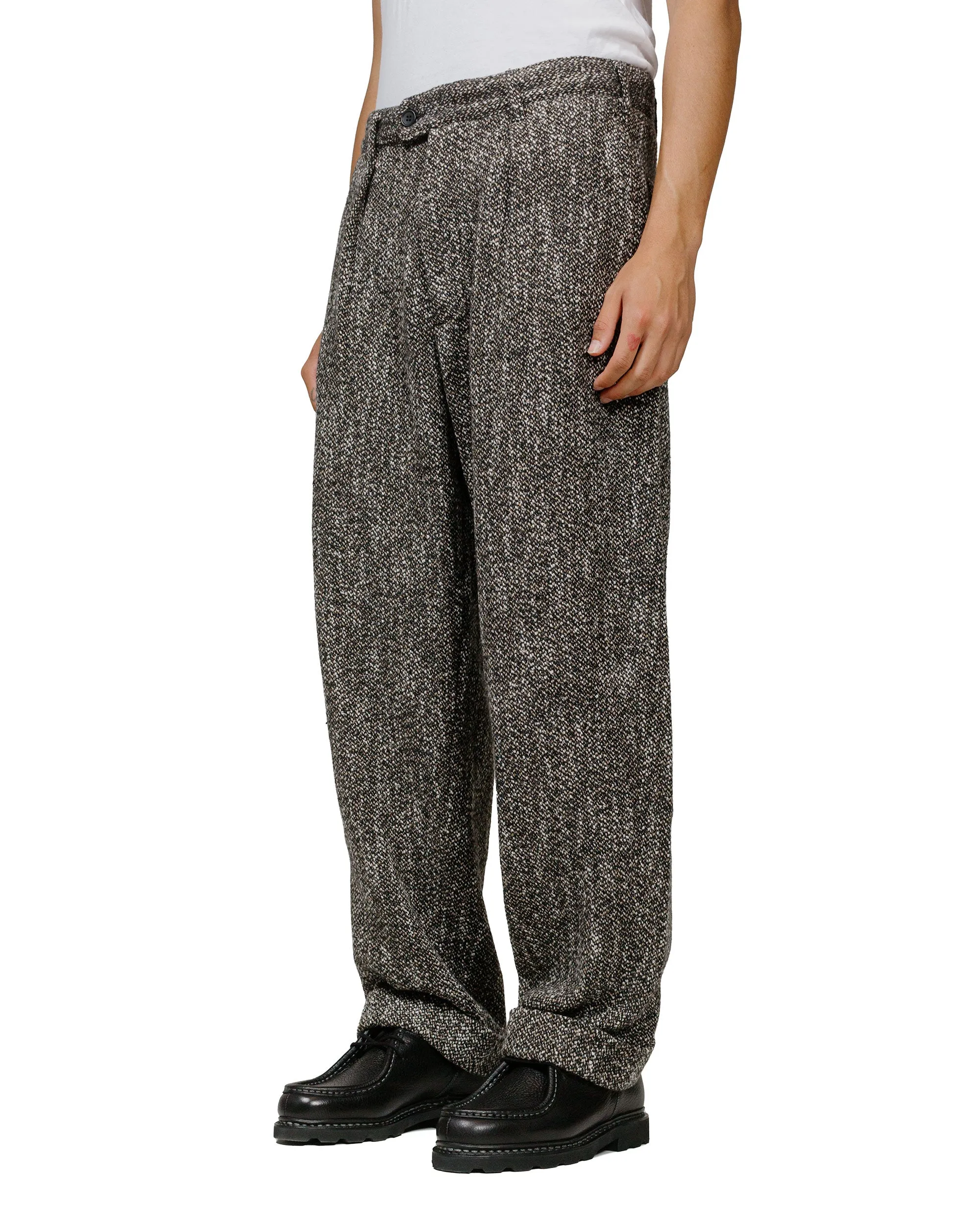 Engineered Garments Carlyle Pant Brown/Black Wool Homespun Bendable