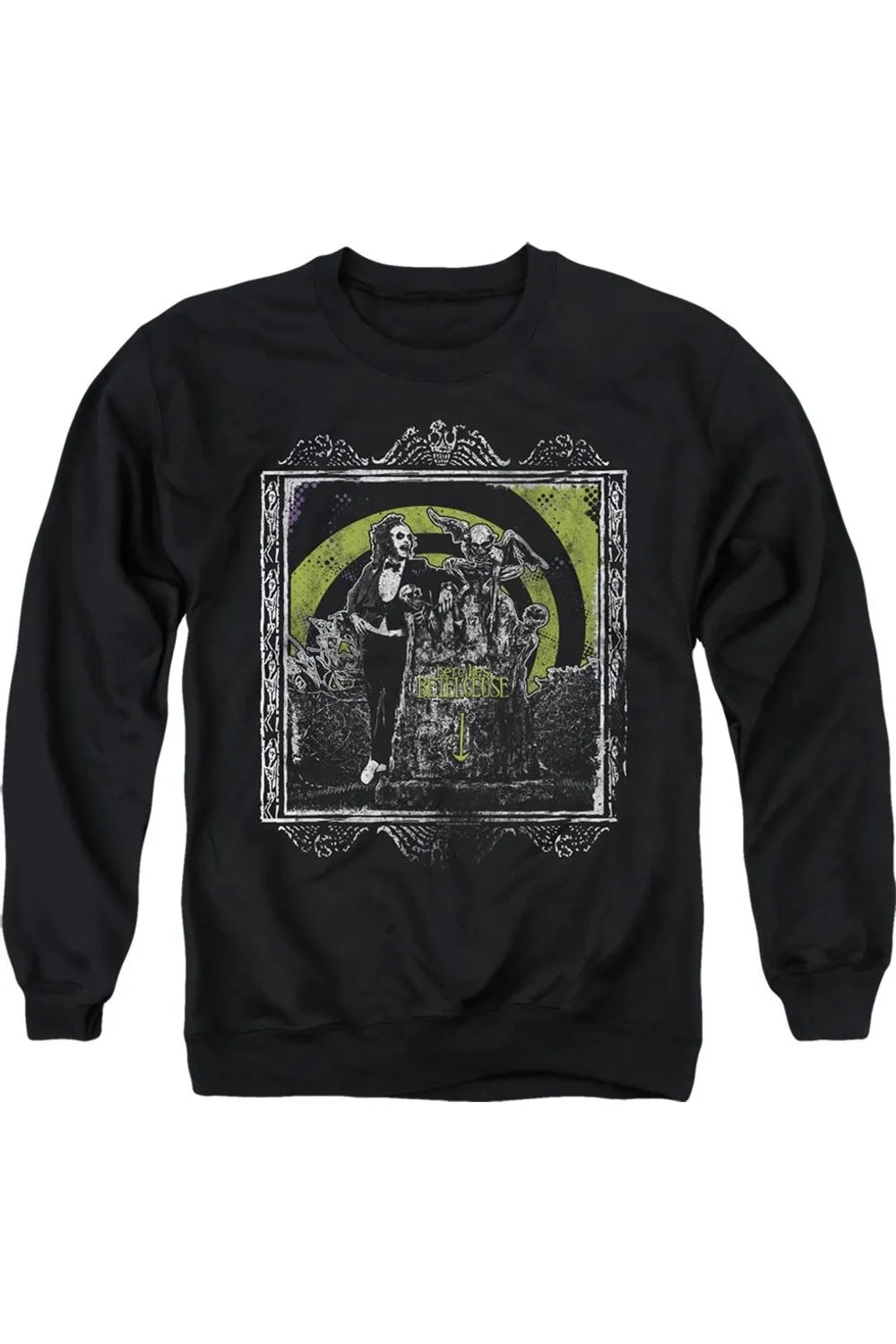Pull à capuche adulte Beetlejuice Here Lies