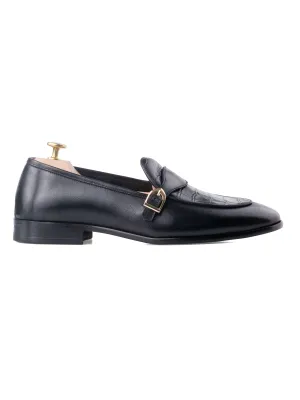 Black Friday Exclusive Belgian Croco Single Strap - Solid Black