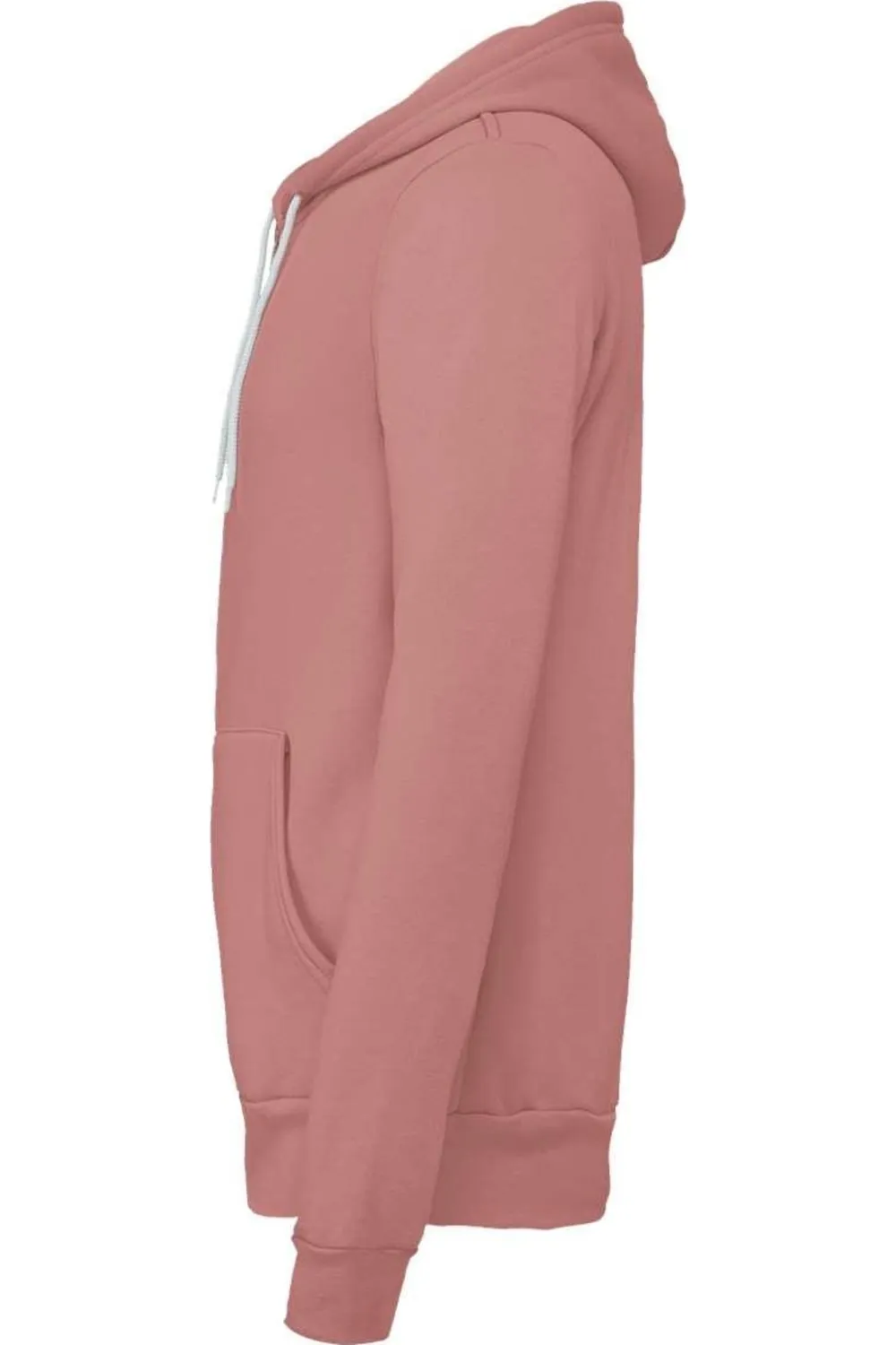 BELLA   CANVAS Veste à capuche en polaire éponge à fermeture éclair complète