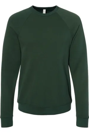 BELLA   CANVAS Pull à capuche en éponge polaire avec manches raglan