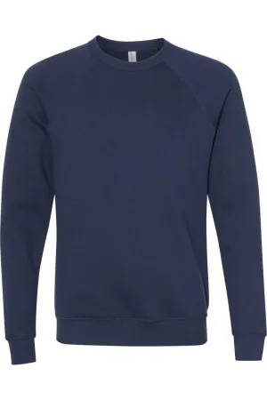 BELLA   CANVAS Pull à capuche en éponge polaire avec manches raglan