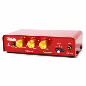 Bellari: PA550 Phono Preamp   Headphone Amp w/ 3 Channels   Tone Control hi-fi digital music server,hi-fi speaker wall mount,hi-fi amp upgrade