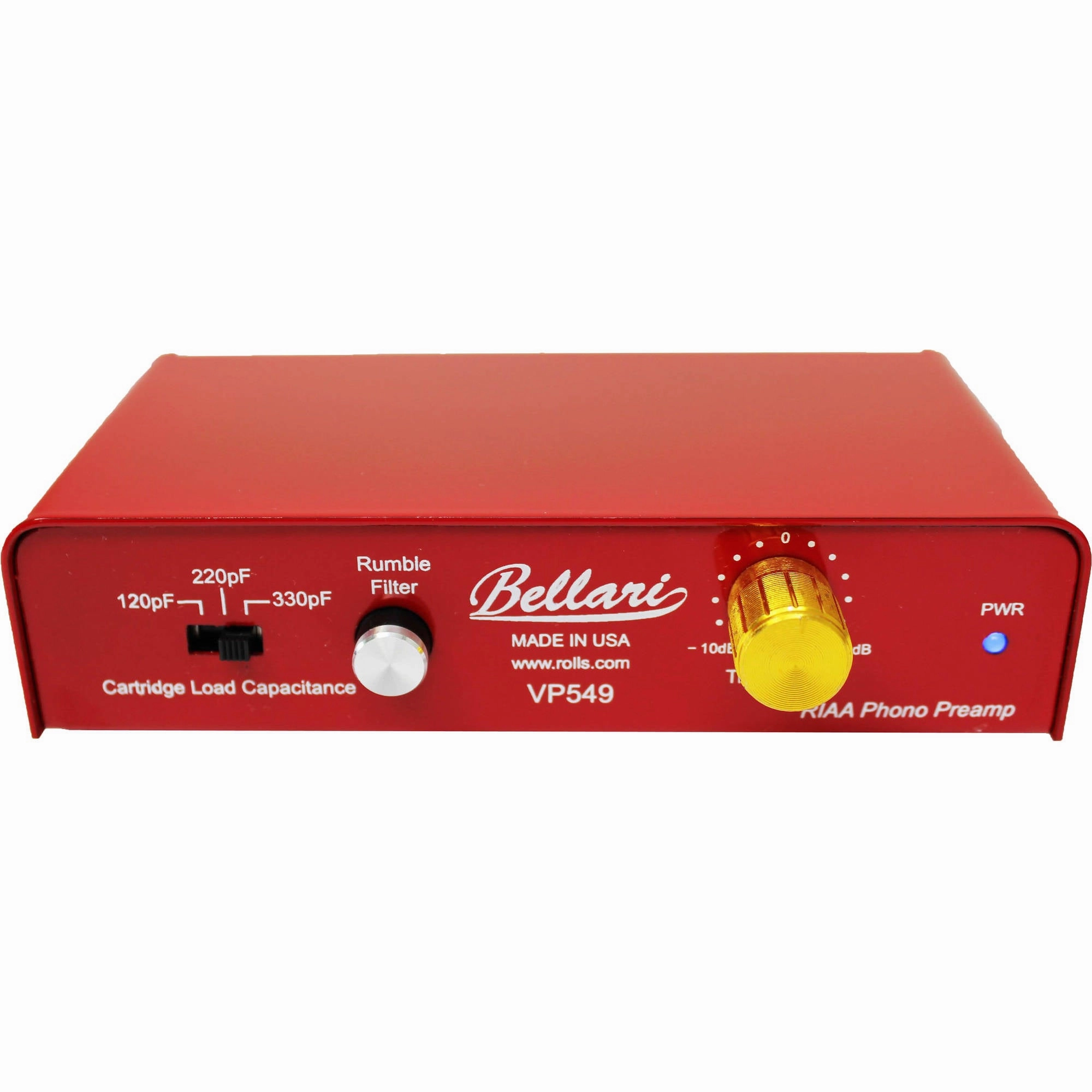 Bellari: VP549 RIAA Phono Preamplifier