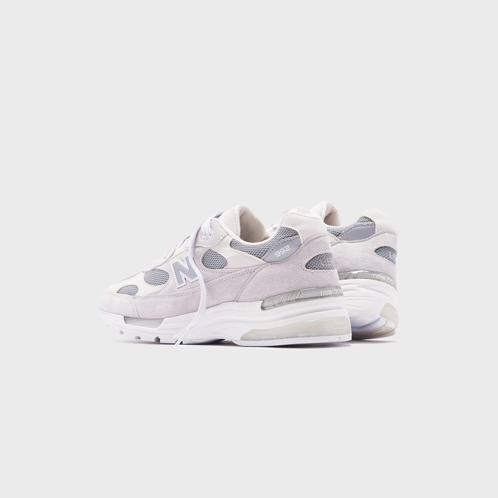 New Balance 992 Made In Usa - White / Silver Metalic Black Friday Exclusive Own Every Step