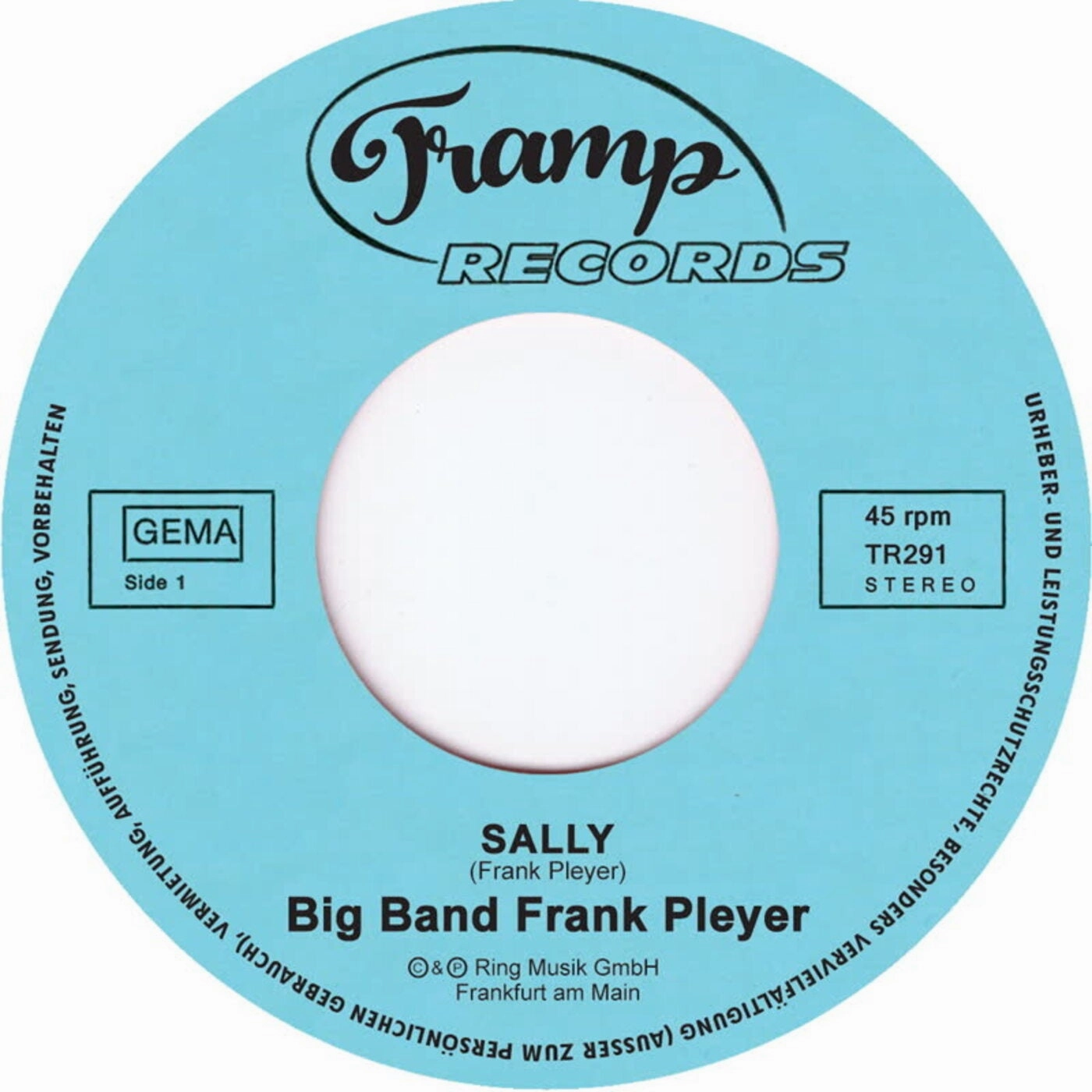 Big Band Frank Pleyer  SALLY  (Arrives in 4 Days)