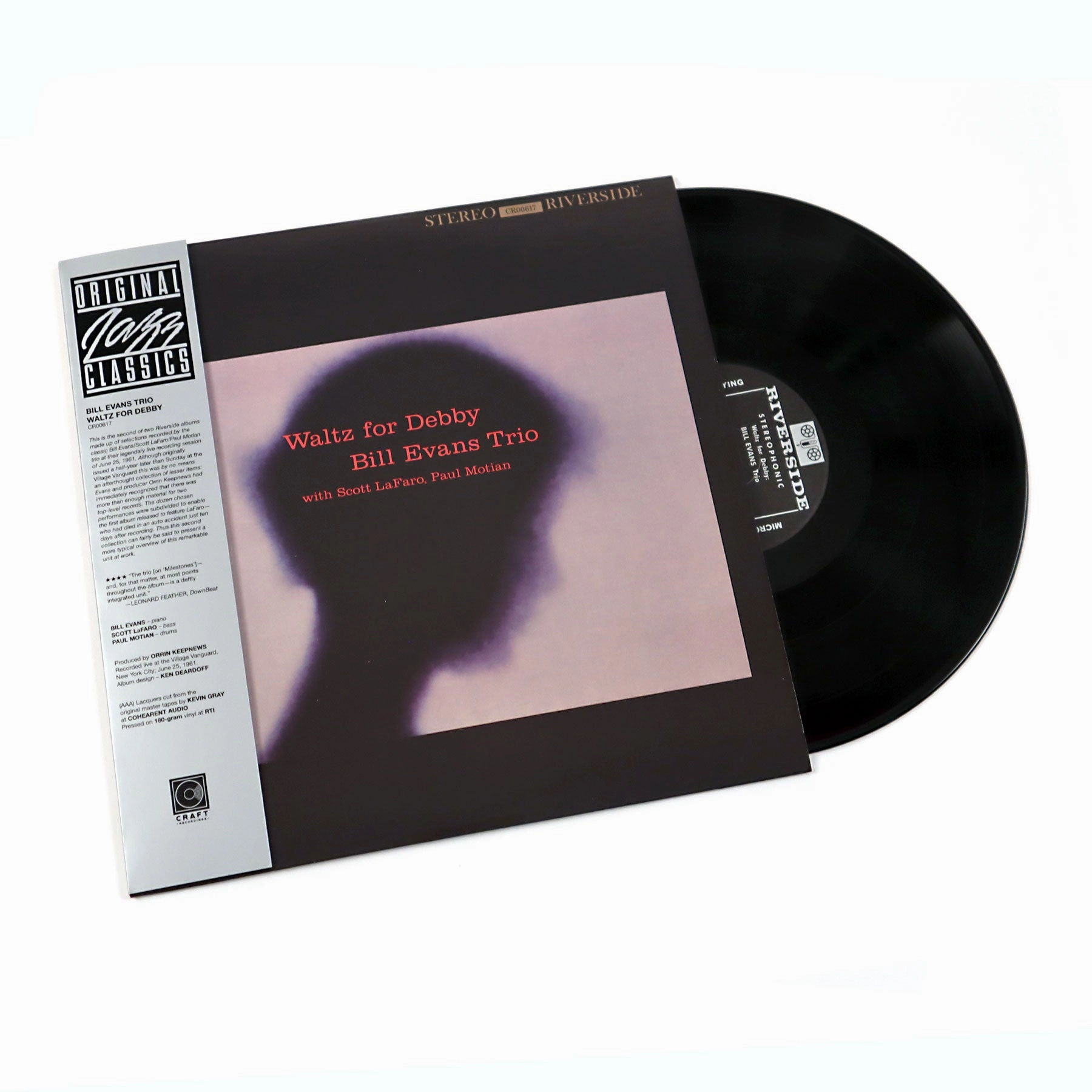 Bill Evans Trio: Waltz For Debby (Original Jazz Classics 180g) Vinyl LP hi-fi cooling fan,hi-fi digital clock display,hi-fi power meter