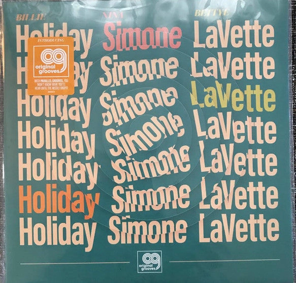 BILLIE HOLIDAY HER ORCHESTRA NINA SIMONE BETTYE L-ORIGINAL GROOVES BILLIE HOLIDAY NINA SIMONE BETTYE LAVETTE (Arrives in 4 days )