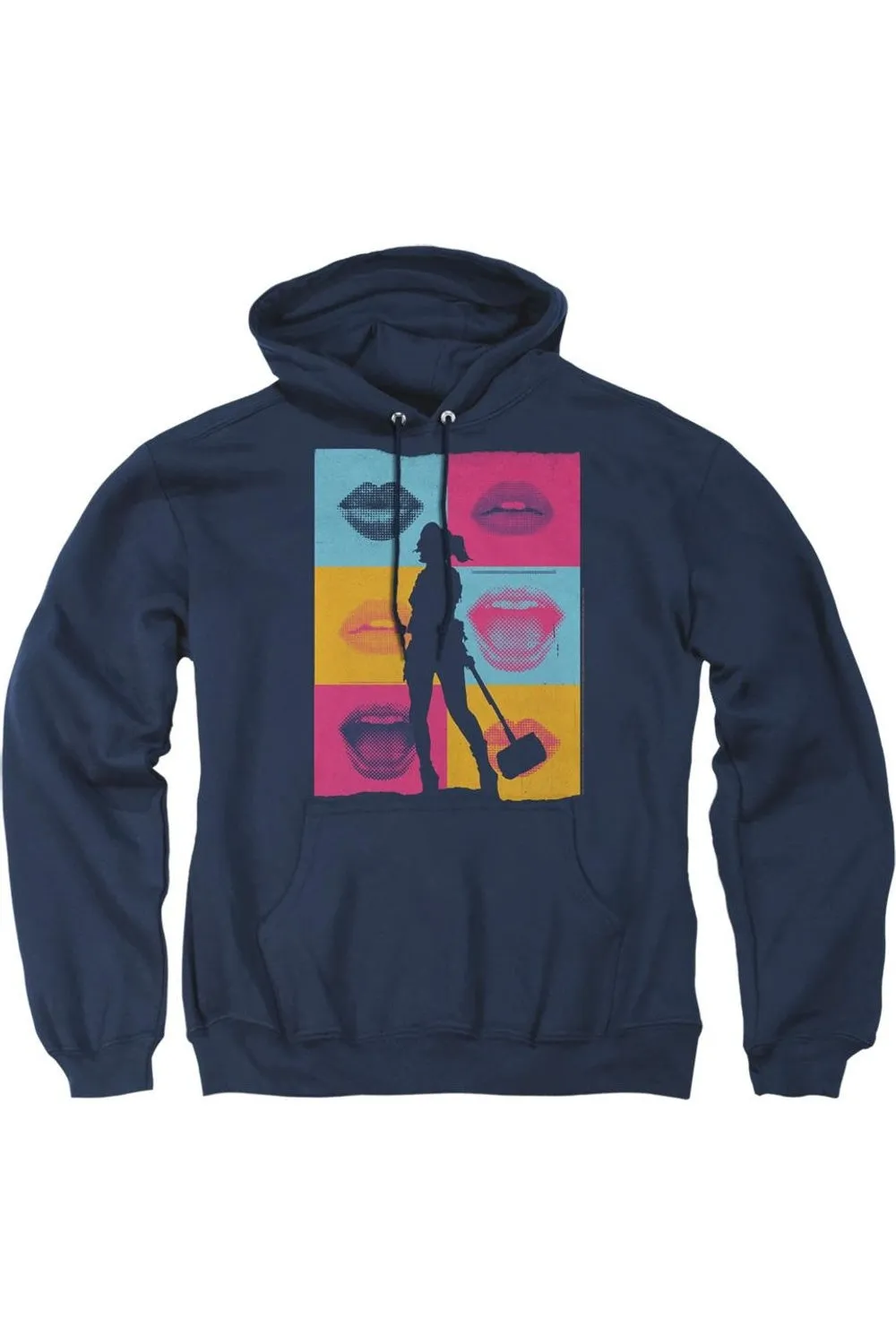 Pull-over à capuche adulte Birds Of Prey Lips / Sweat à capuche