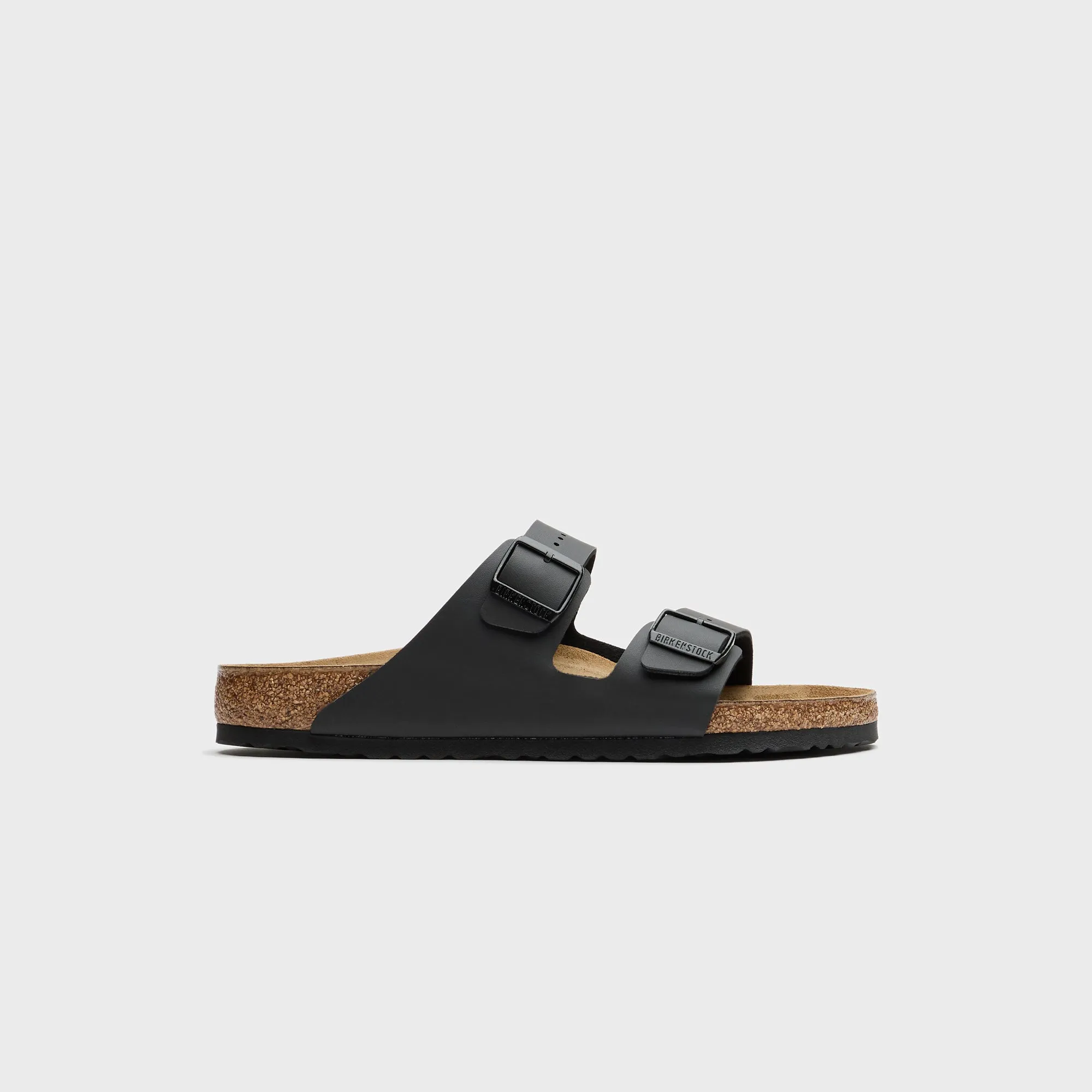 Comfortable Outdoor Wear Printed Heels Birkenstock Arizona Birko-Flor - Black