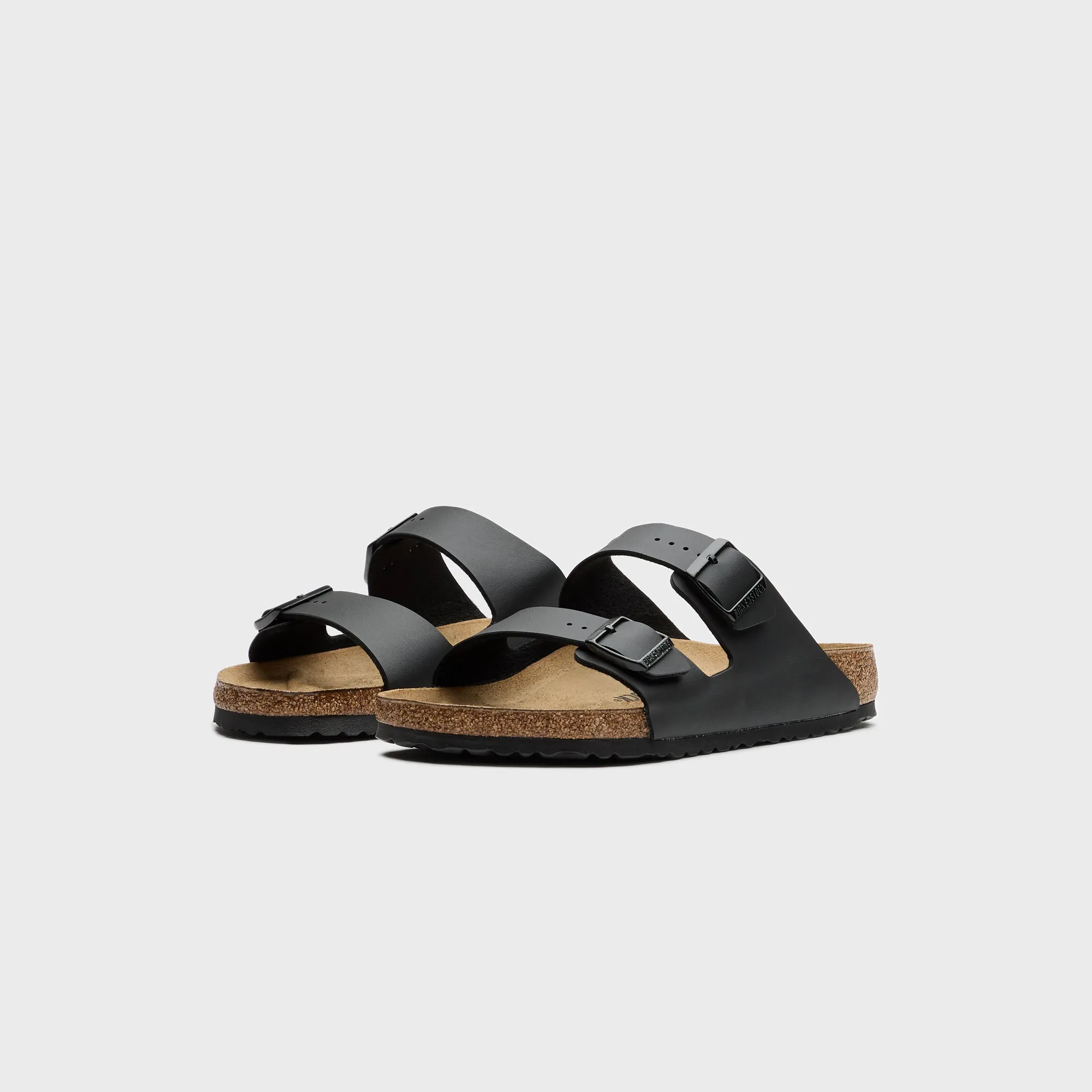 Birkenstock Arizona Birko-Flor - Black Comfort Turn