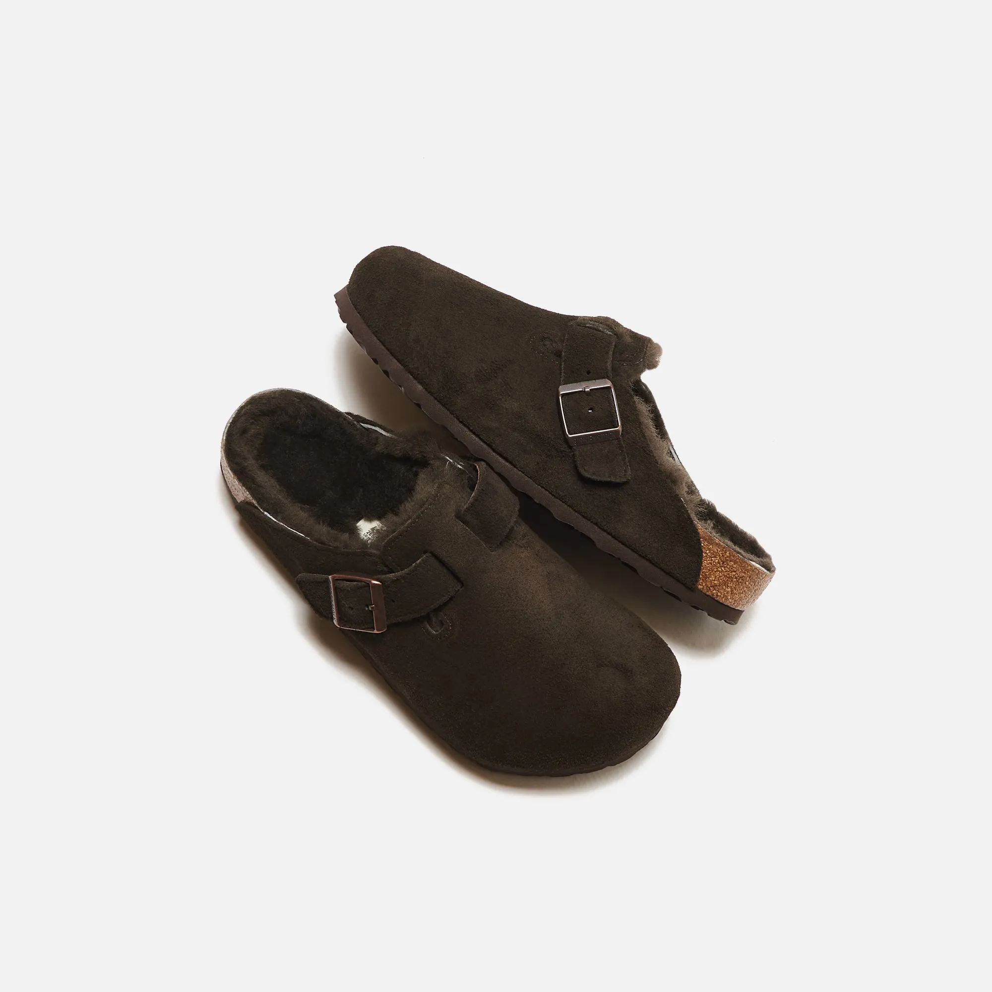 Birkenstock Boston Shearling - Mocha Comfortable Wearability