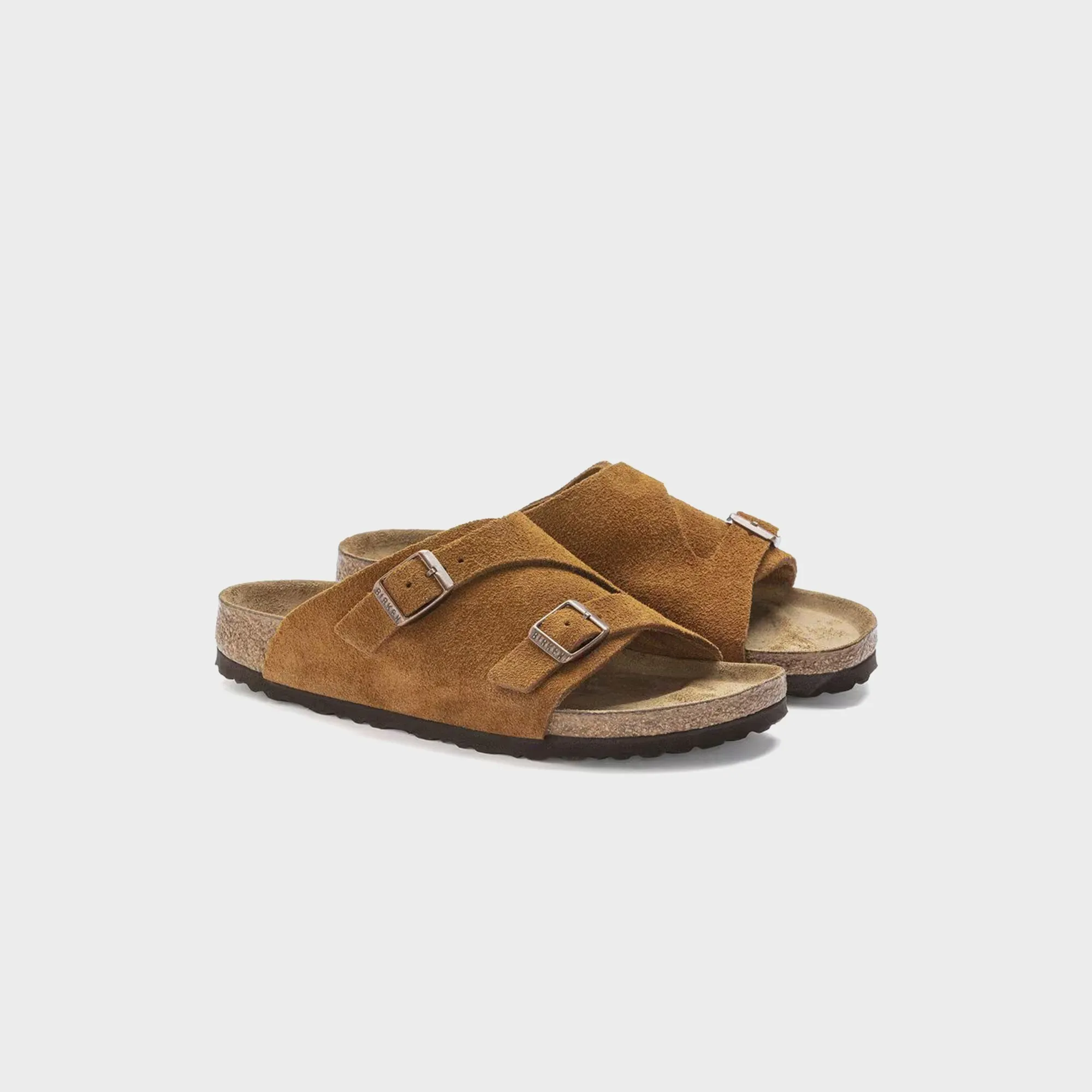Upper Material Versatility Birkenstock Zurich Suede - Mink