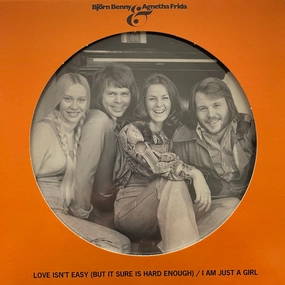 Bjrn & Benny, Agnetha & Frida  Love Isnt Easy (But It Sure Is Hard Enough) / I Am Just A Girl   (Arrives in 4 days ) hi-fi headphone dock,hi-fi coaxial cable,hi-fi optical cable