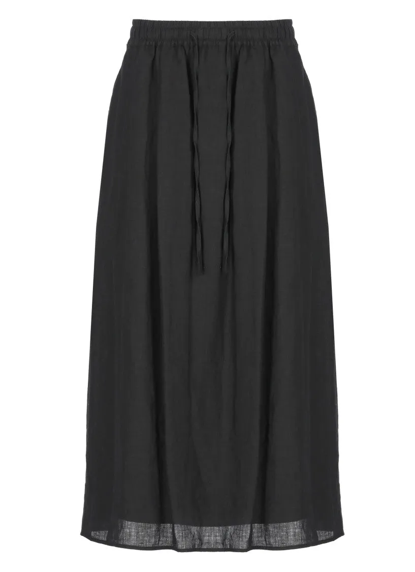 Jupe plissée noire