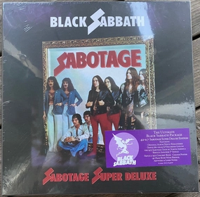 Black Sabbath C Sabotage Super Deluxe  (Arrives in 4 Days) hi-fi amp for vinyl,hi-fi class A tube amp,hi-fi amp with phono input