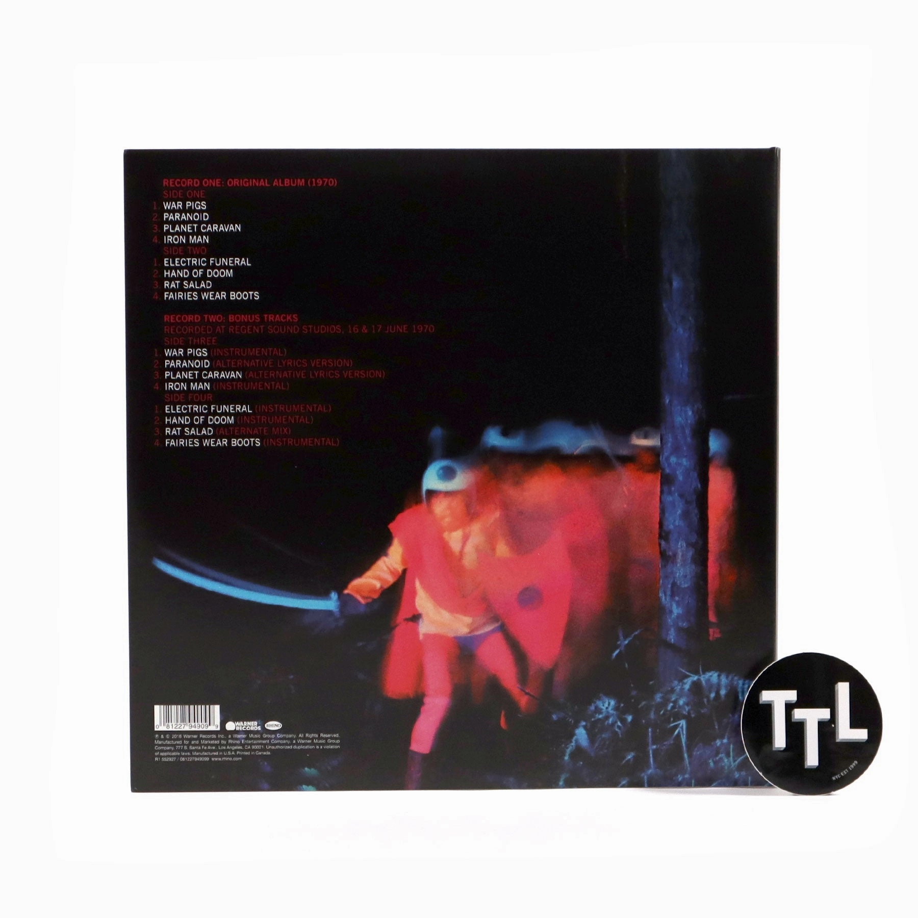 Black Sabbath: Paranoid - Deluxe Edition (180g) Vinyl 2LP