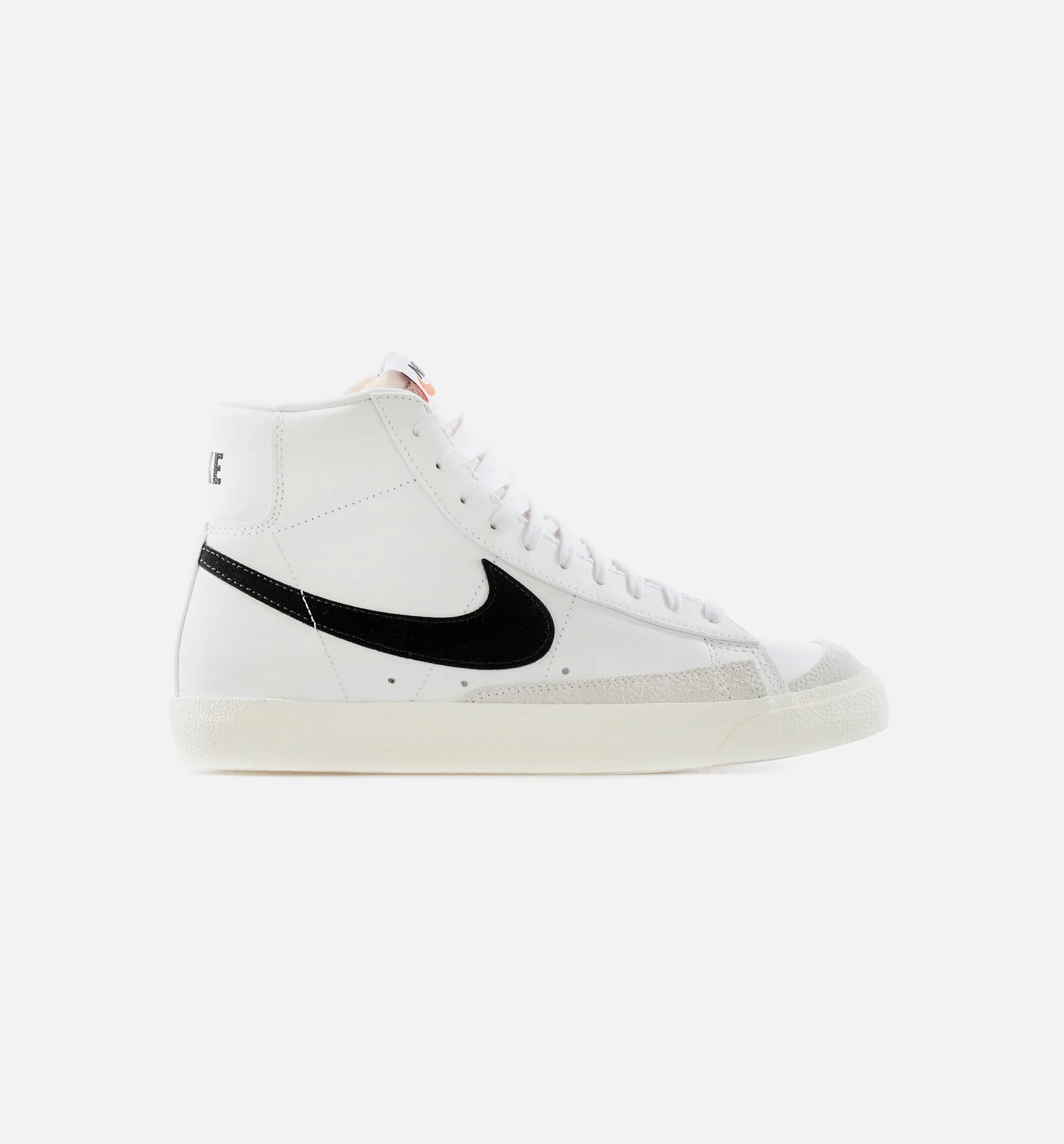Lightweight And Anti Static Blazer Mid 77 Vintage Mens Lifestyle Shoe - White/Black