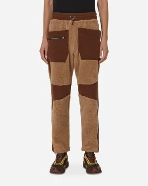 Ljos Trousers Brown Hood With Breathable Mesh Materials Comfortable Elastic Elastic Machine Washable